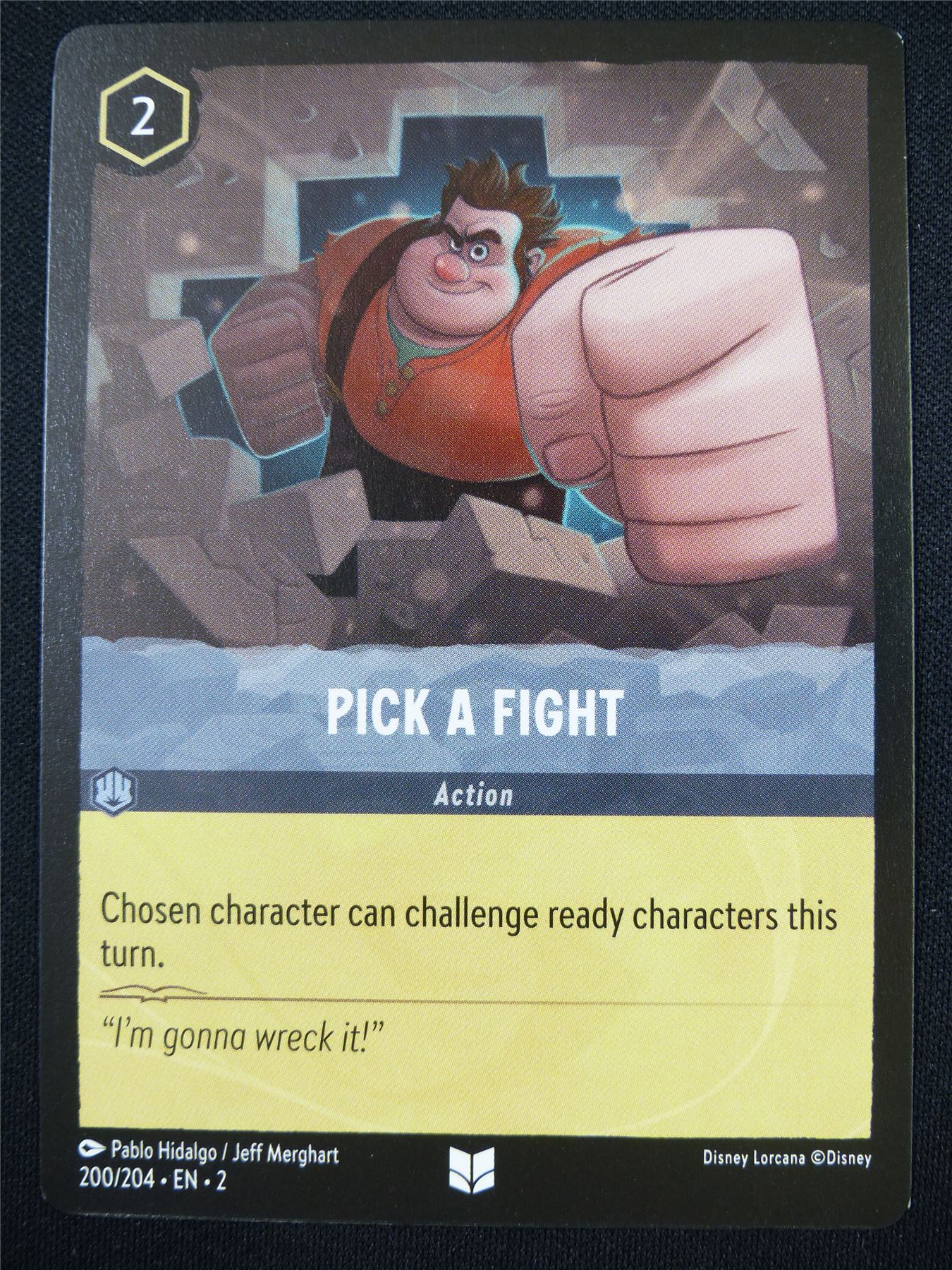 Pick a Fight 200/204 - Lorcana Card #4OO