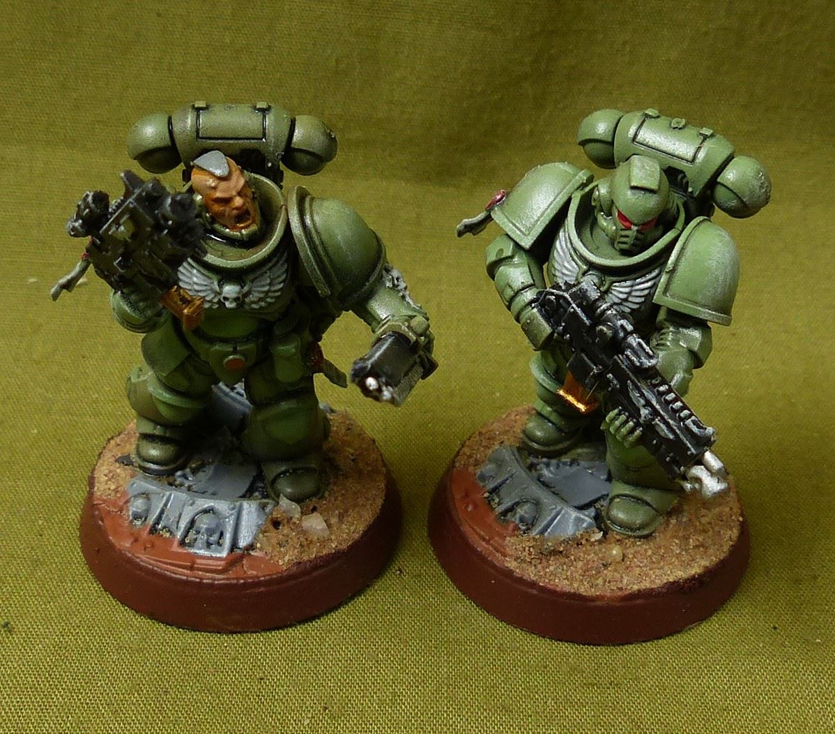Assault Intercessors set of 2 painted - Raptors - Warhammer 40K #WL