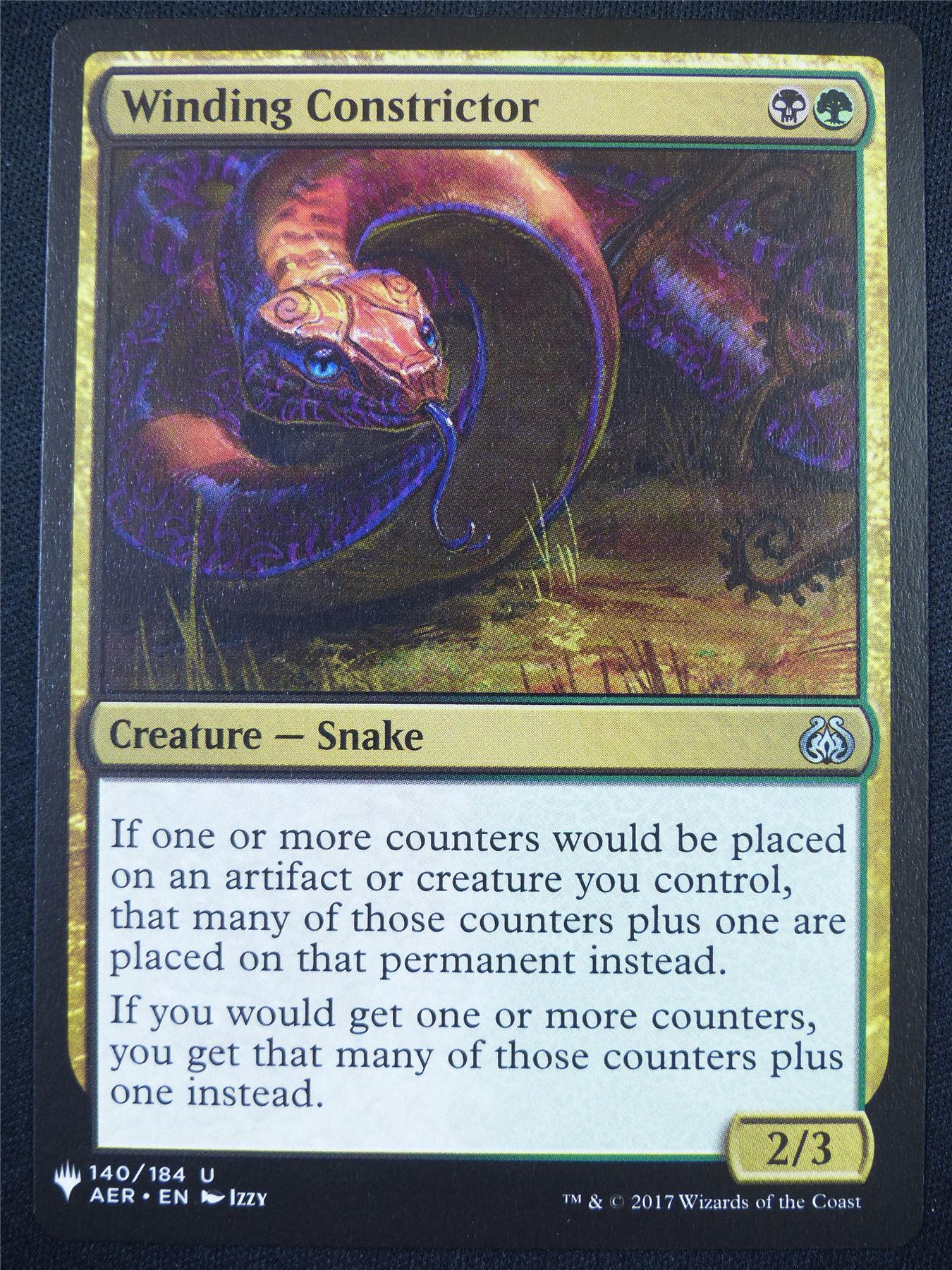 Winding Constrictor - AER - Mtg Card #5C8