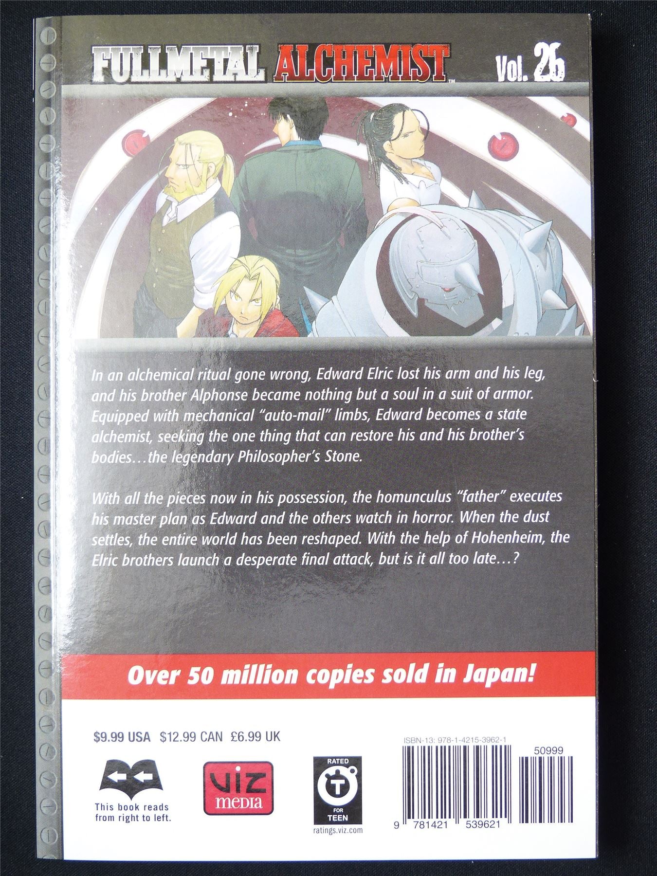 Full Metal Alchemist Volume 26 - Viz Media Manga #1AQ