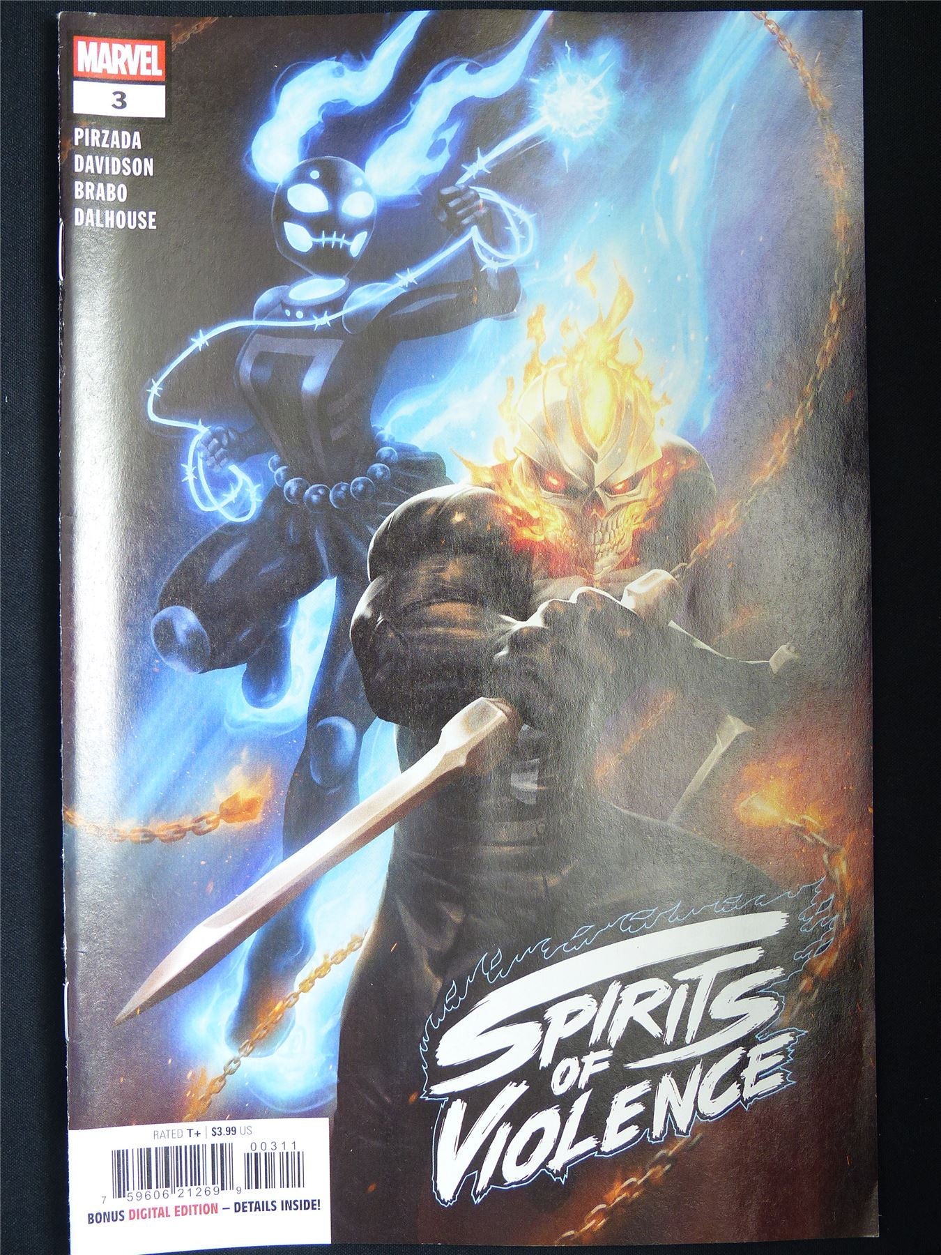 SPIRITS of Violence #3 - Marvel Comic #LF