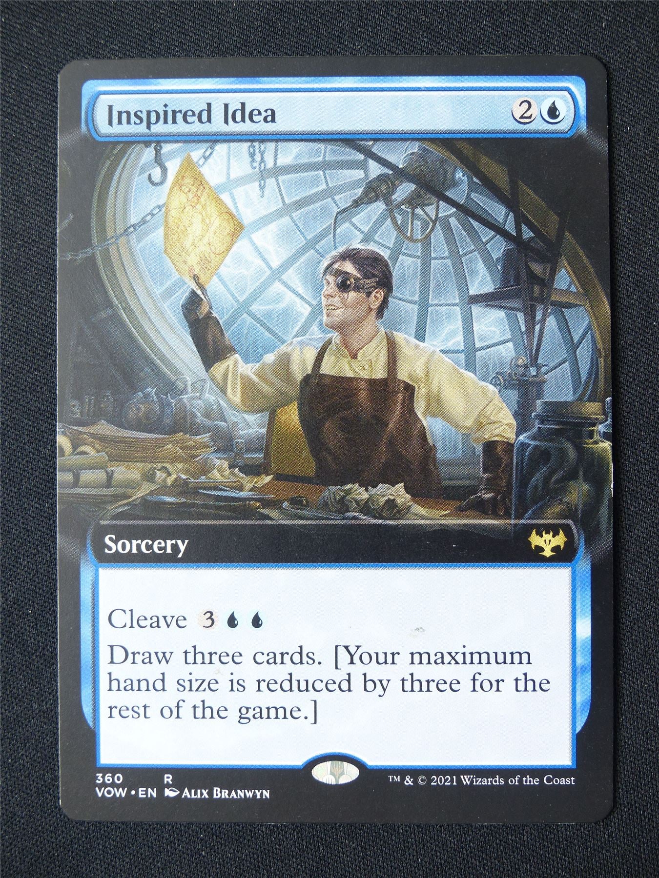 Inspired Idea Extended Art - VOW - Mtg Card #95C