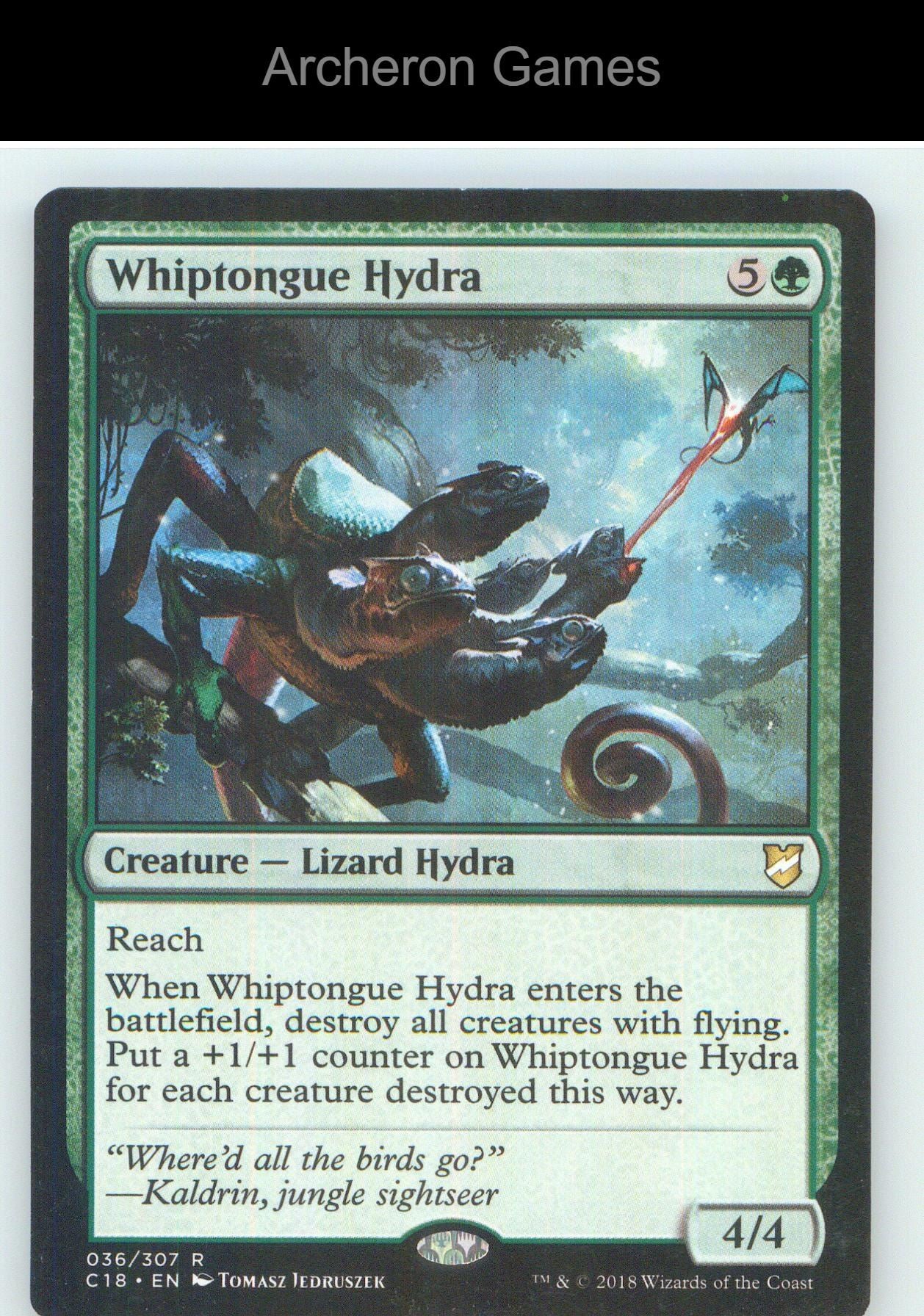 Whiptongue Hydra C18 36 R MTG Card NM/EX+