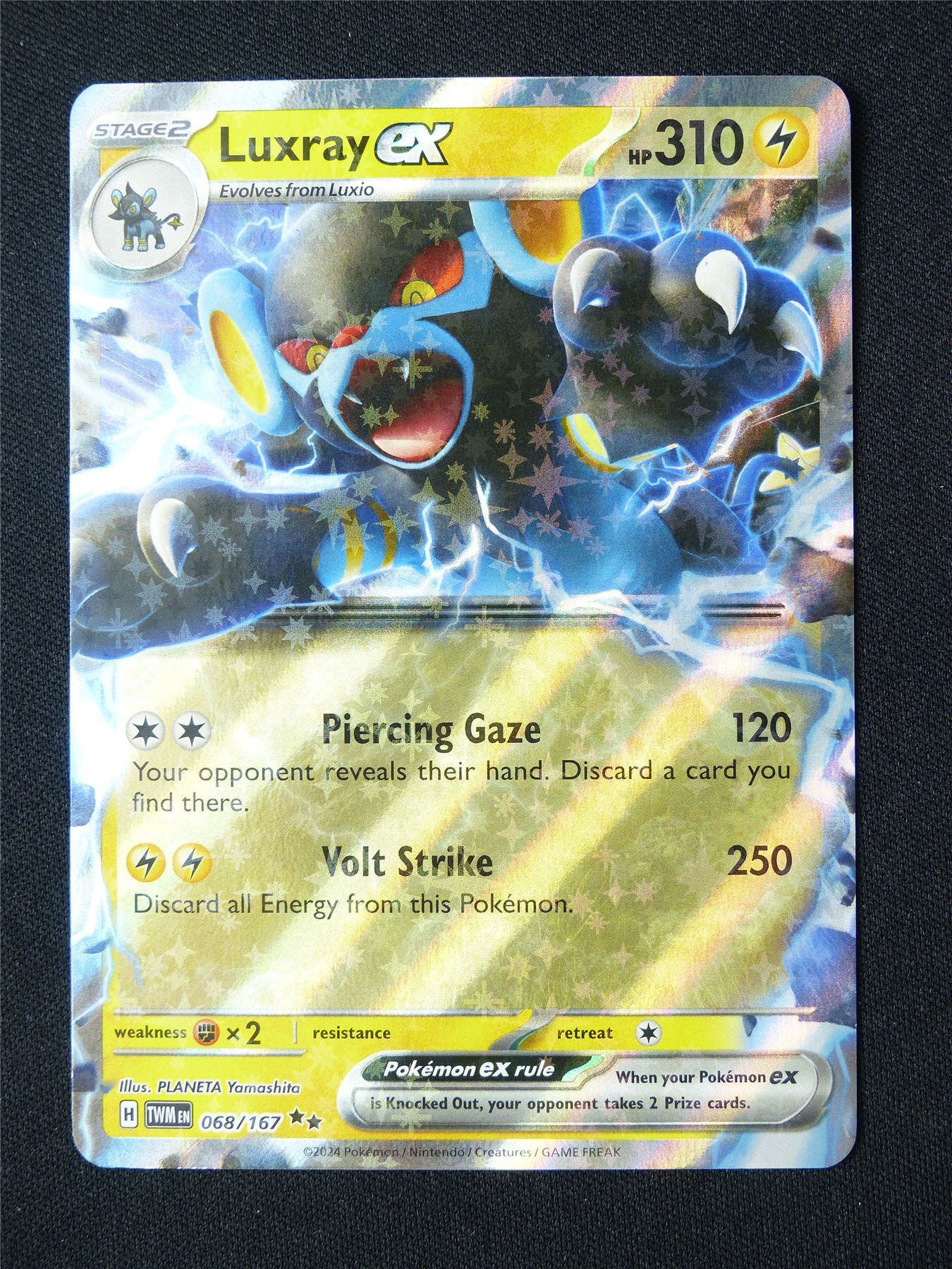 Luxray EX 068/167 Holo - pokemon Card #8YR