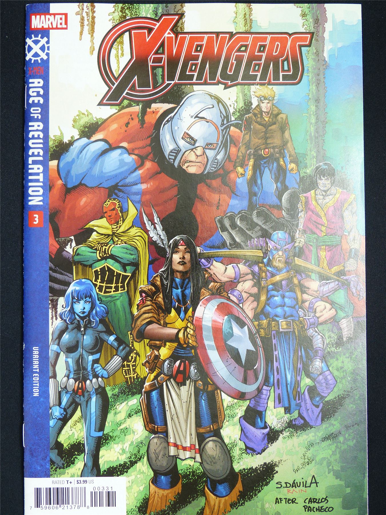 X-VENGERS #3 Variant - Marvel Comic #12A