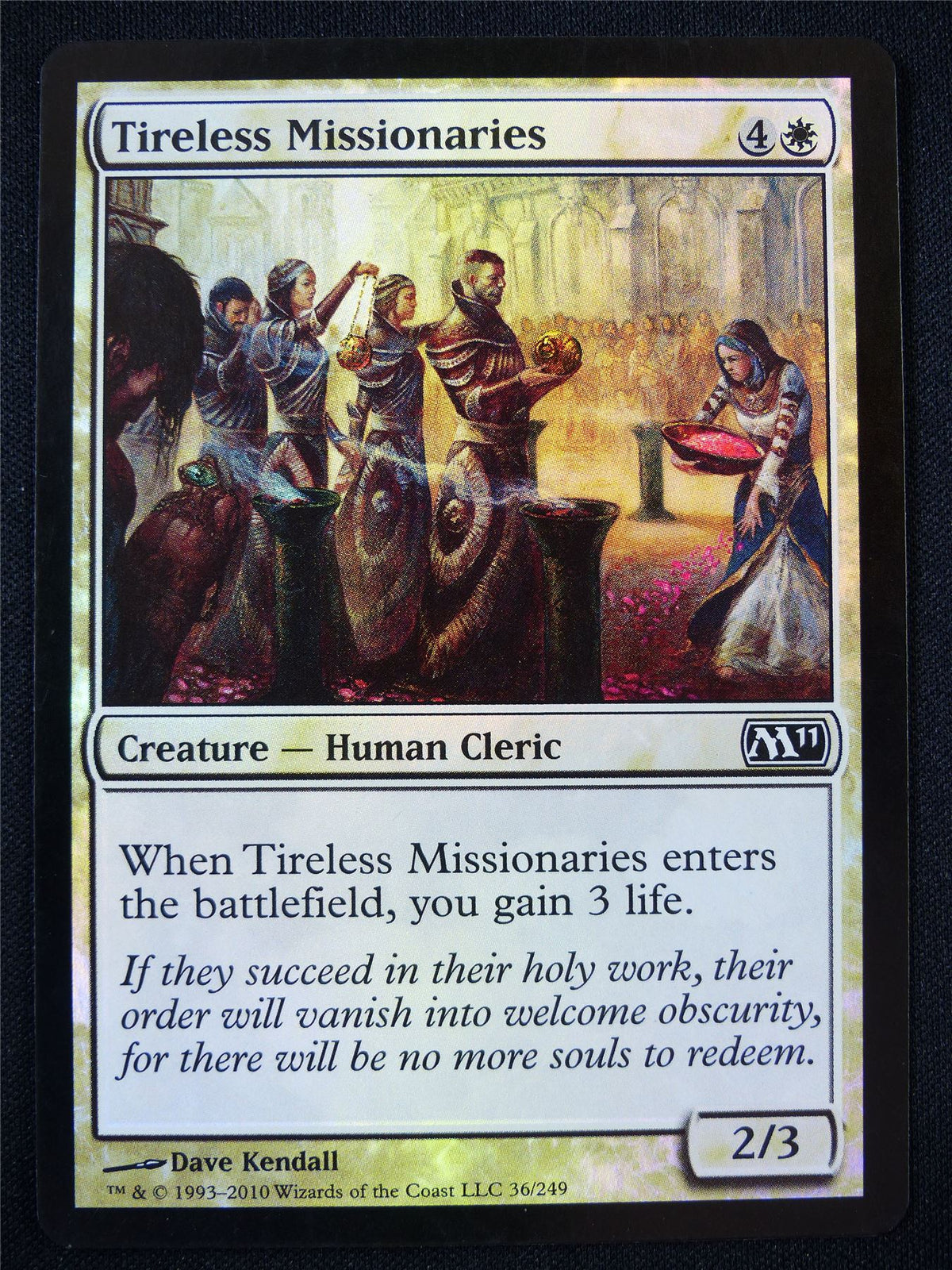 Tireless Missionaries Foil - Mtg Card #20E