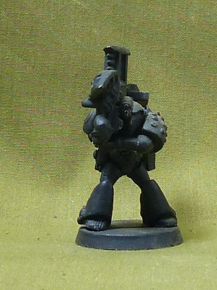 Classic Metal Space Marine - Warhammer 40K #4ZM