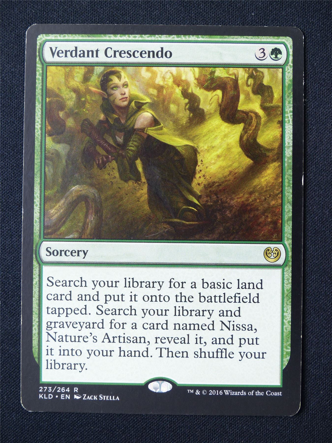 Verdant Crescendo - KLD - Mtg Card #3EH