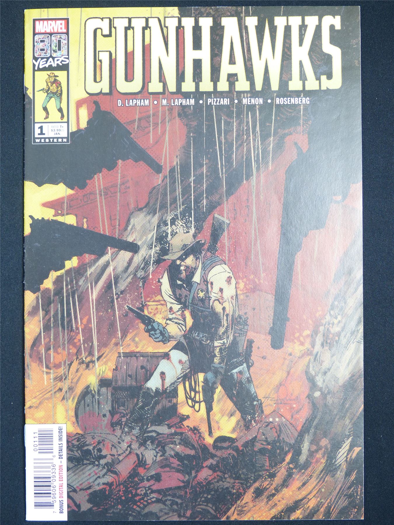 GUNHAWKS #1 - Marvel Comic #6BR