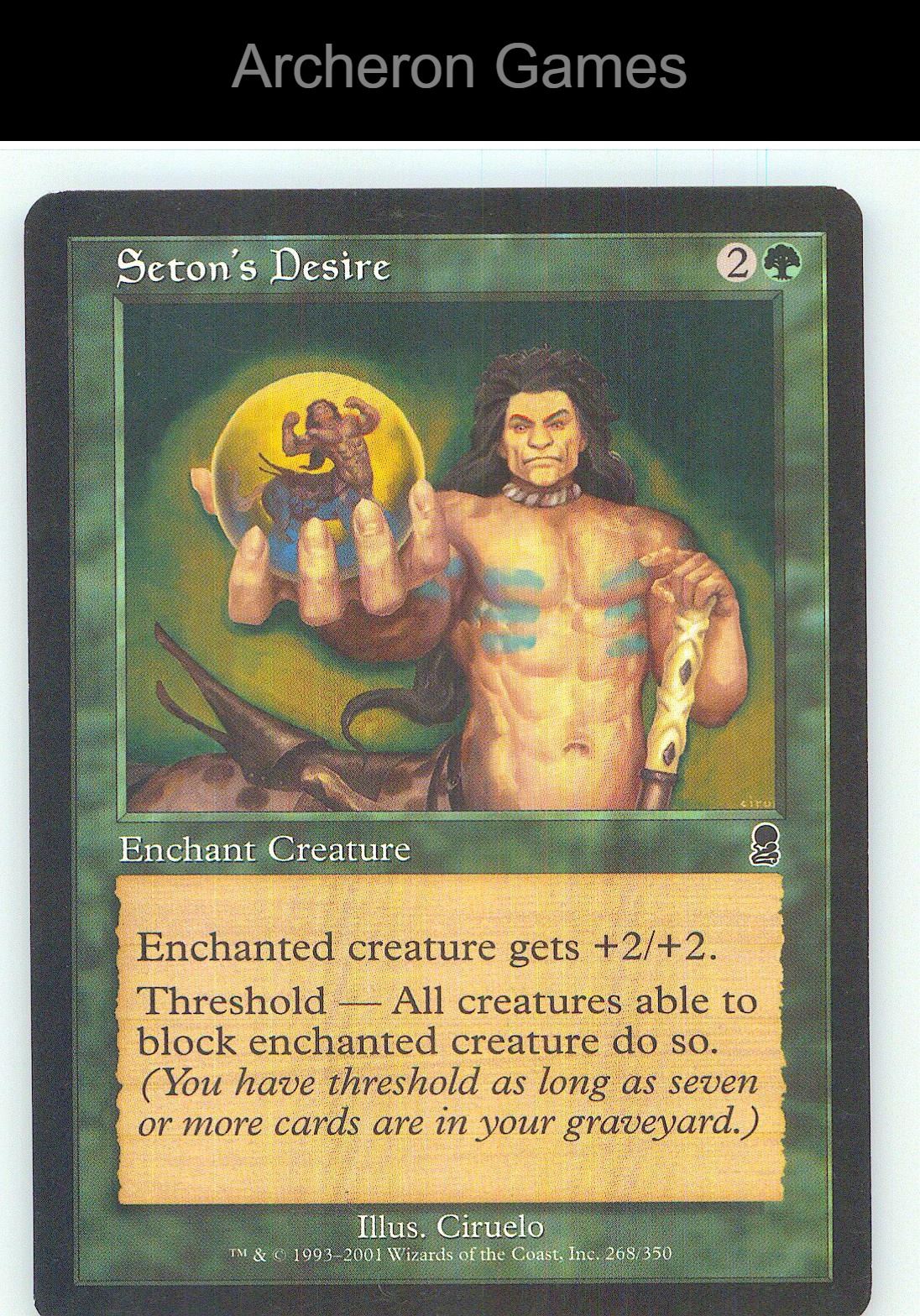 Seton's Desire ODY 268 C MTG Card NM/EX+