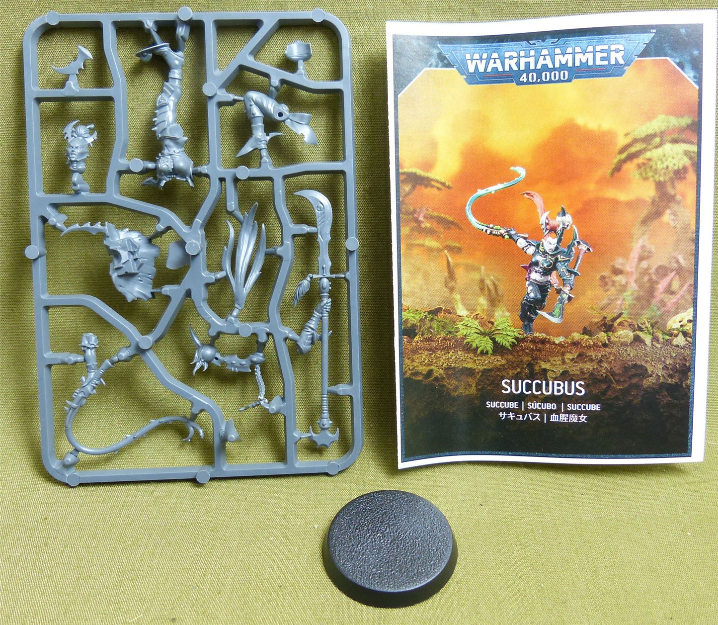 Succubus complete sprue - Drukhari - Warhammer 40K #4CO