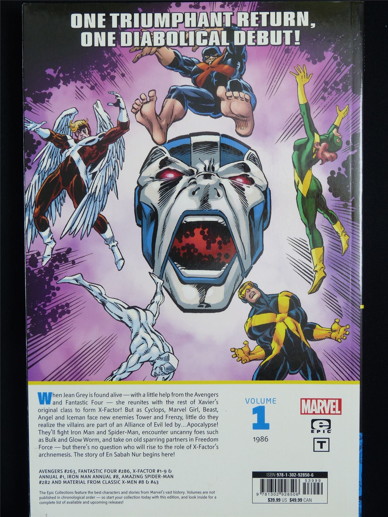 X-Factor: Genesis & Apocalpse - Epic Collection Volume 1 - Marvel Graphic Softback #333