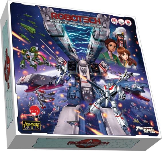 Robotech: Attack on the SDF-1 - Board Game #74W