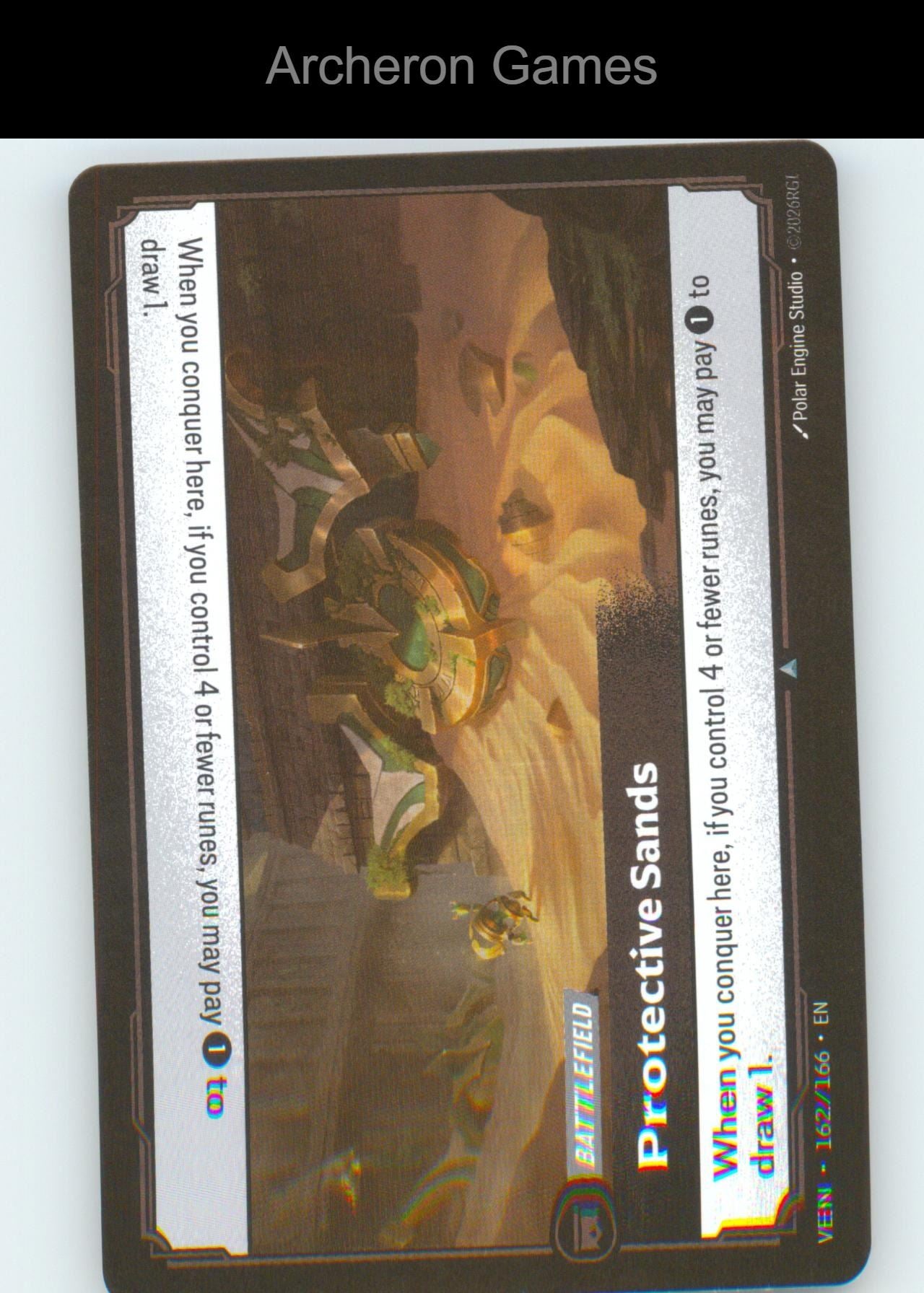 Protective Sands VEN 162/166 UC Vendetta Riftbound Card Foil