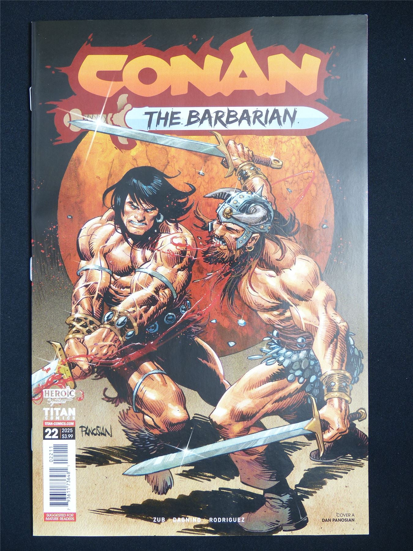 CONAN the Barbarian #22 - Jul 2025 Titan Comic #25P