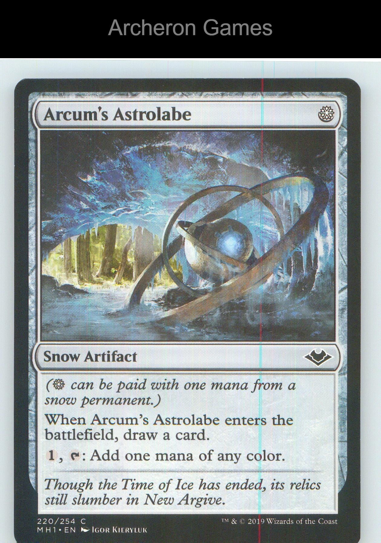 Arcum's Astrolabe MH1 220 C MTG Card NM/EX+