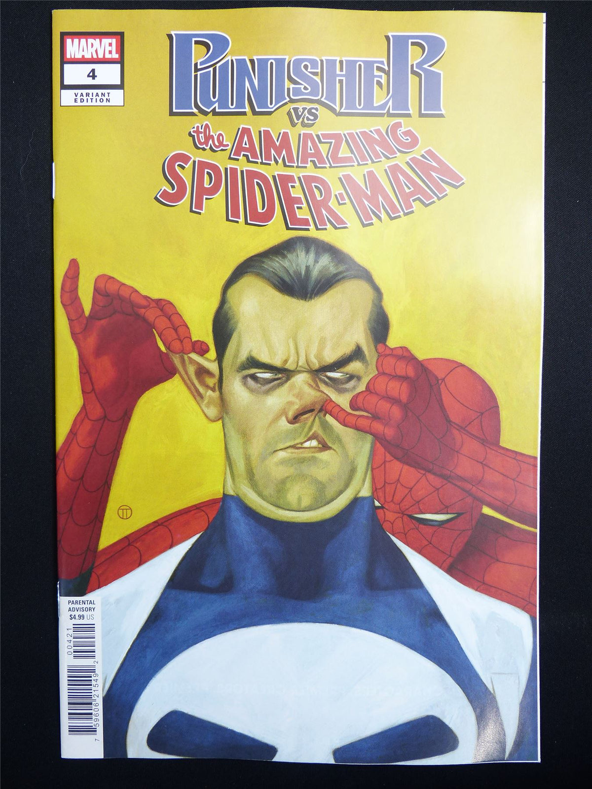 PUNISHER vs The Amazing Spider-Man #4 Cvr B - Dec 2026 Marvel Comic #539