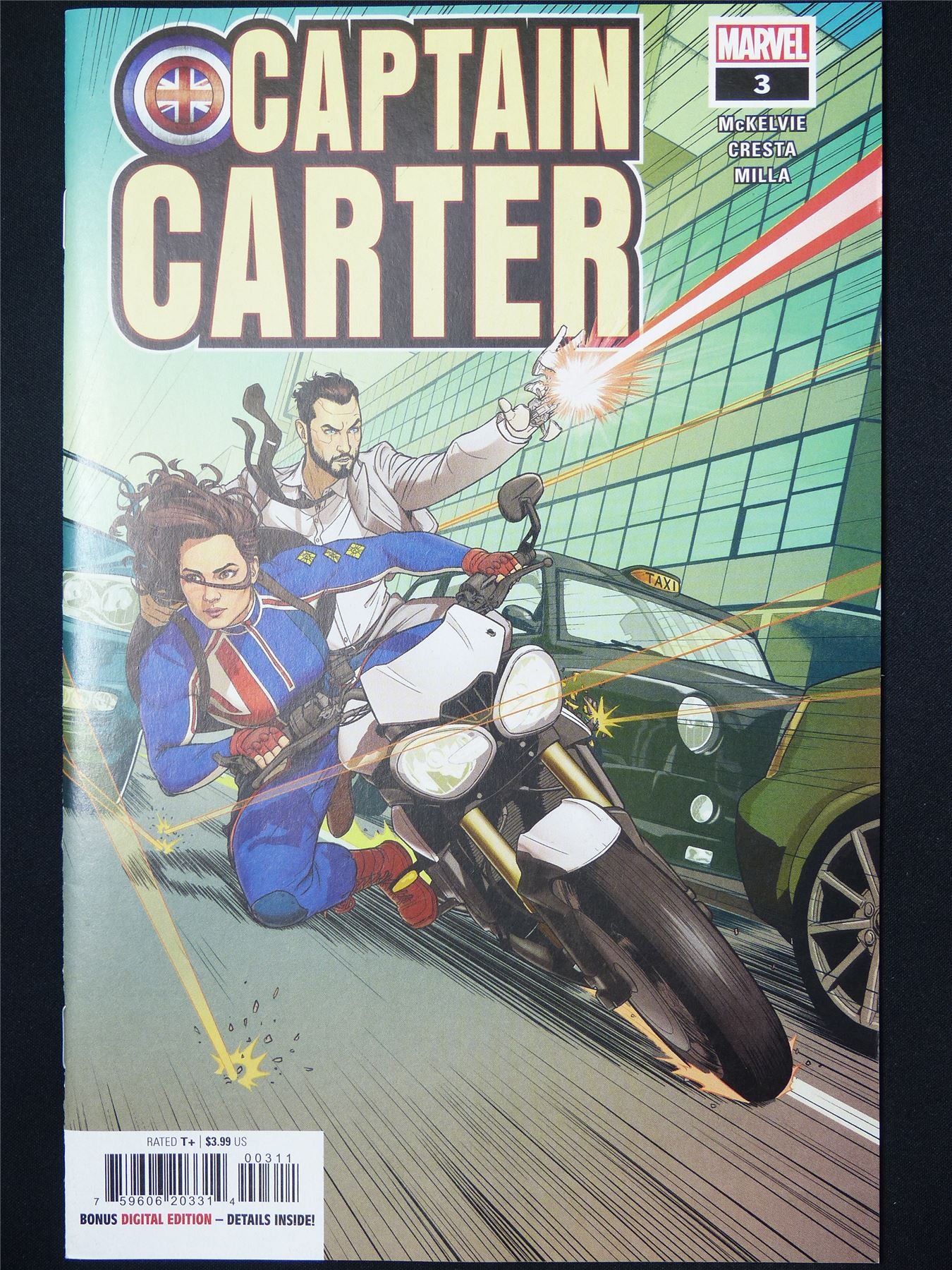 CAPTAIN Carter #3 - B&B Marvel Comic #7O8