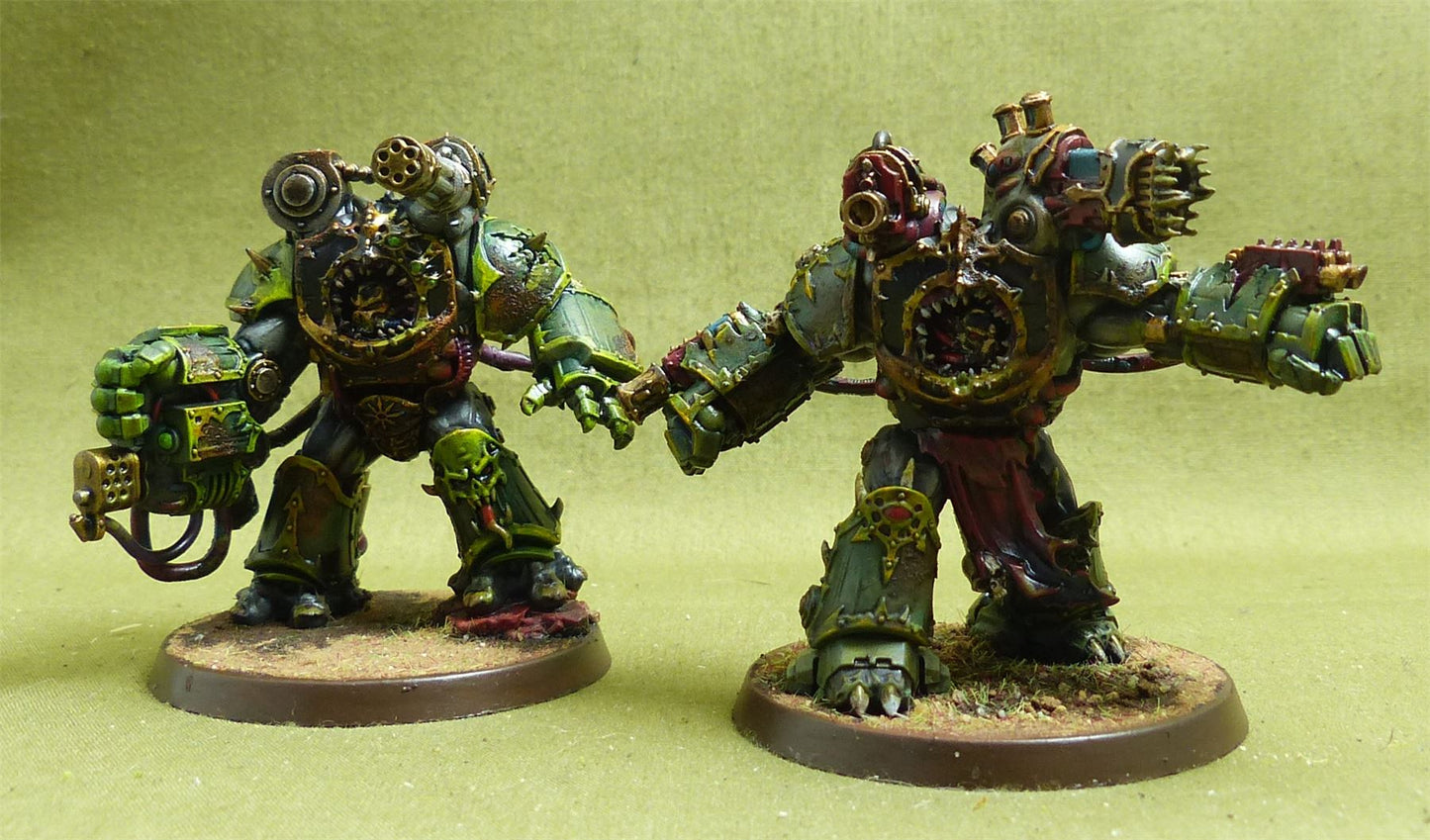 Obliterators painted - Chaos Space Marines - Warhammer 40K #31Q