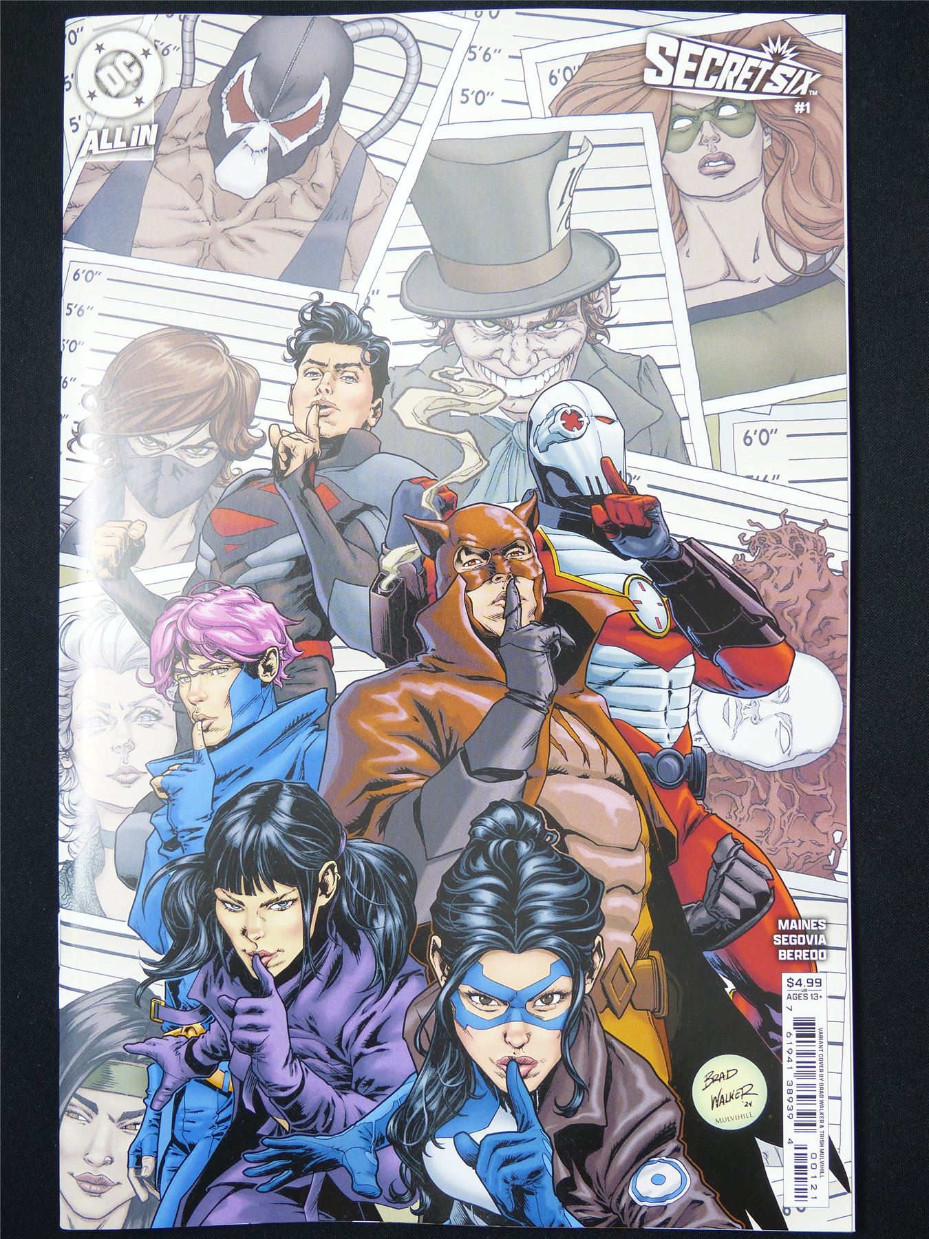 SECRET Six #1 Variant - B&B May 2025 DC Comic #P0