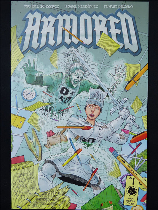 ARMORED #1 - May 2024 Clover Press Comic #2F