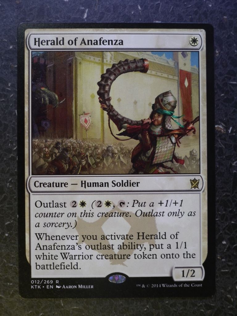 MTG Magic Cards: HERALD OF ANAFENZA # 6F7
