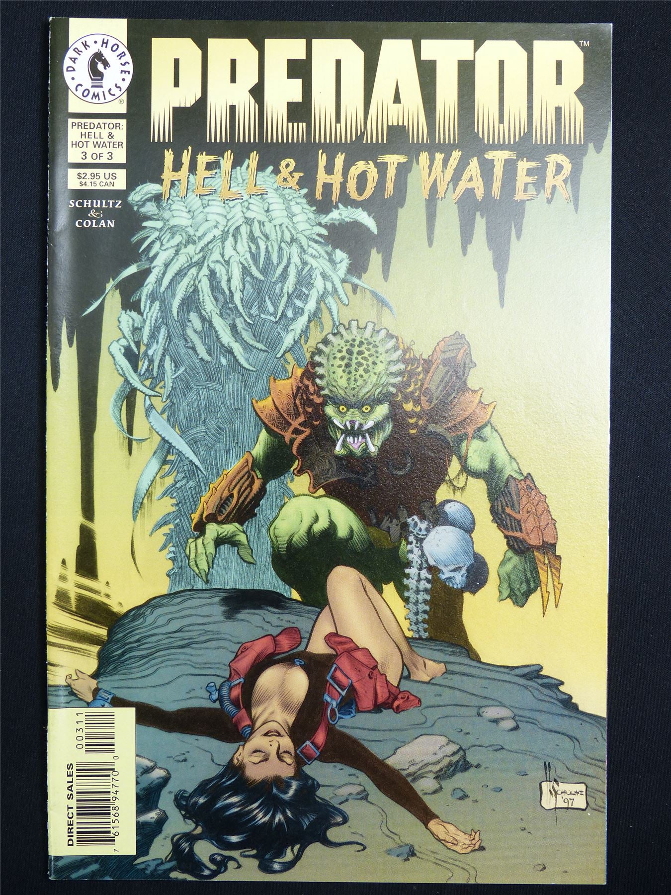 PREDATOR: Hell & Hot Water #3 Cvr A - Dark Horse Comic #37P