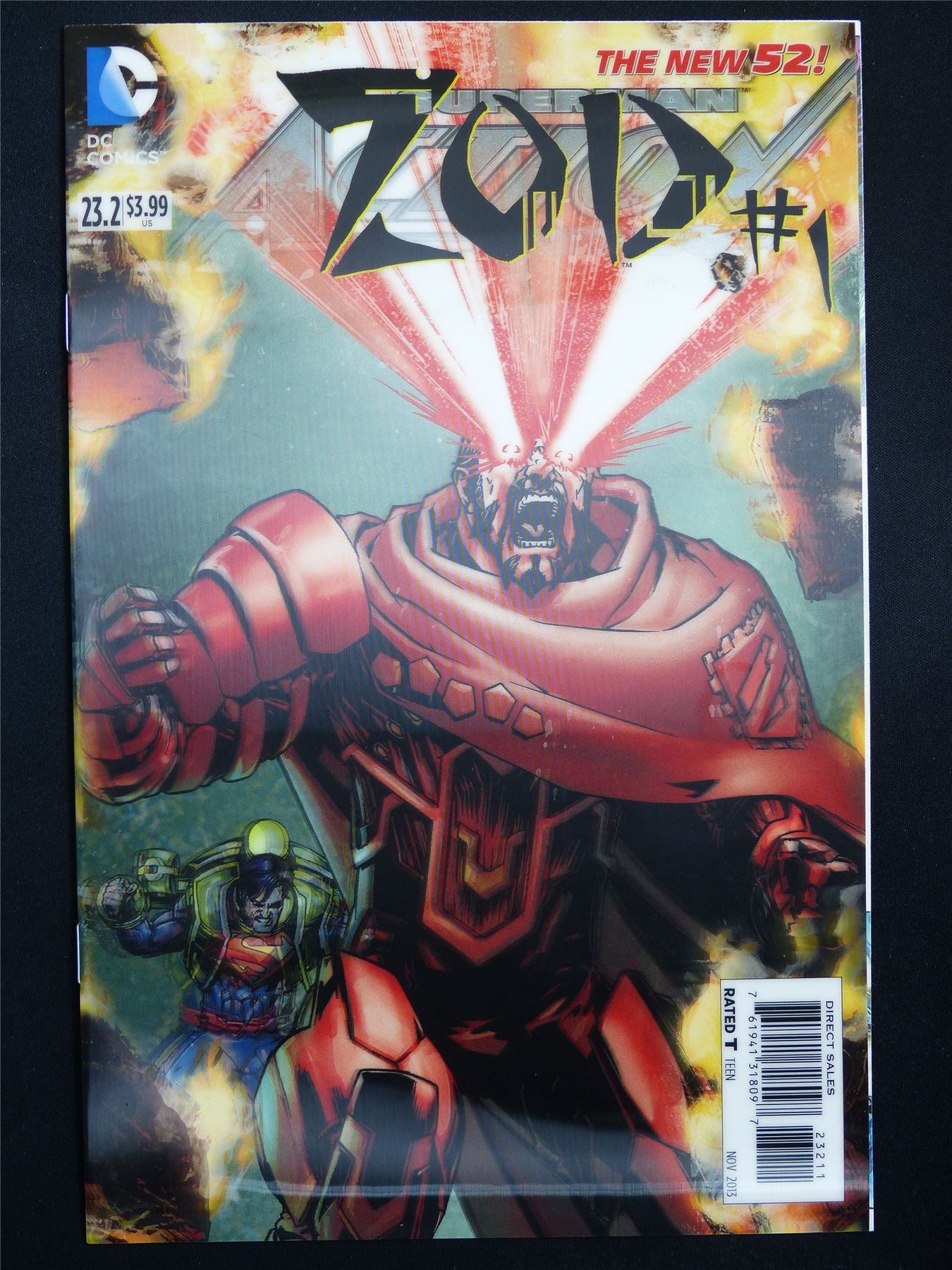 SUPERMAN: Action Comics #23.2 new 52! Lenticular Cover - DC Comic #3BH