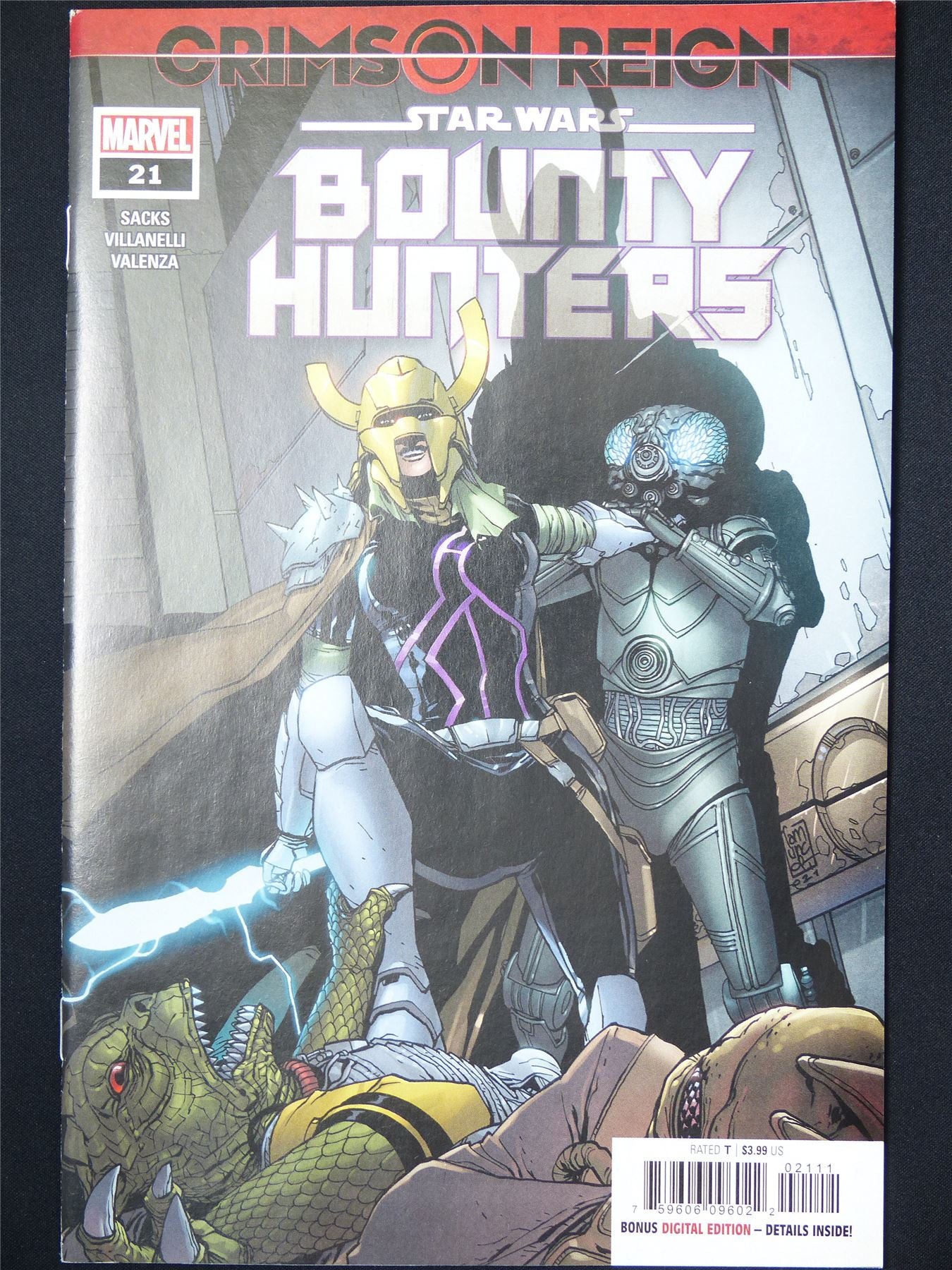 STAR Wars: Bounty Hunters #21 - B&B Marvel Comic #7N5