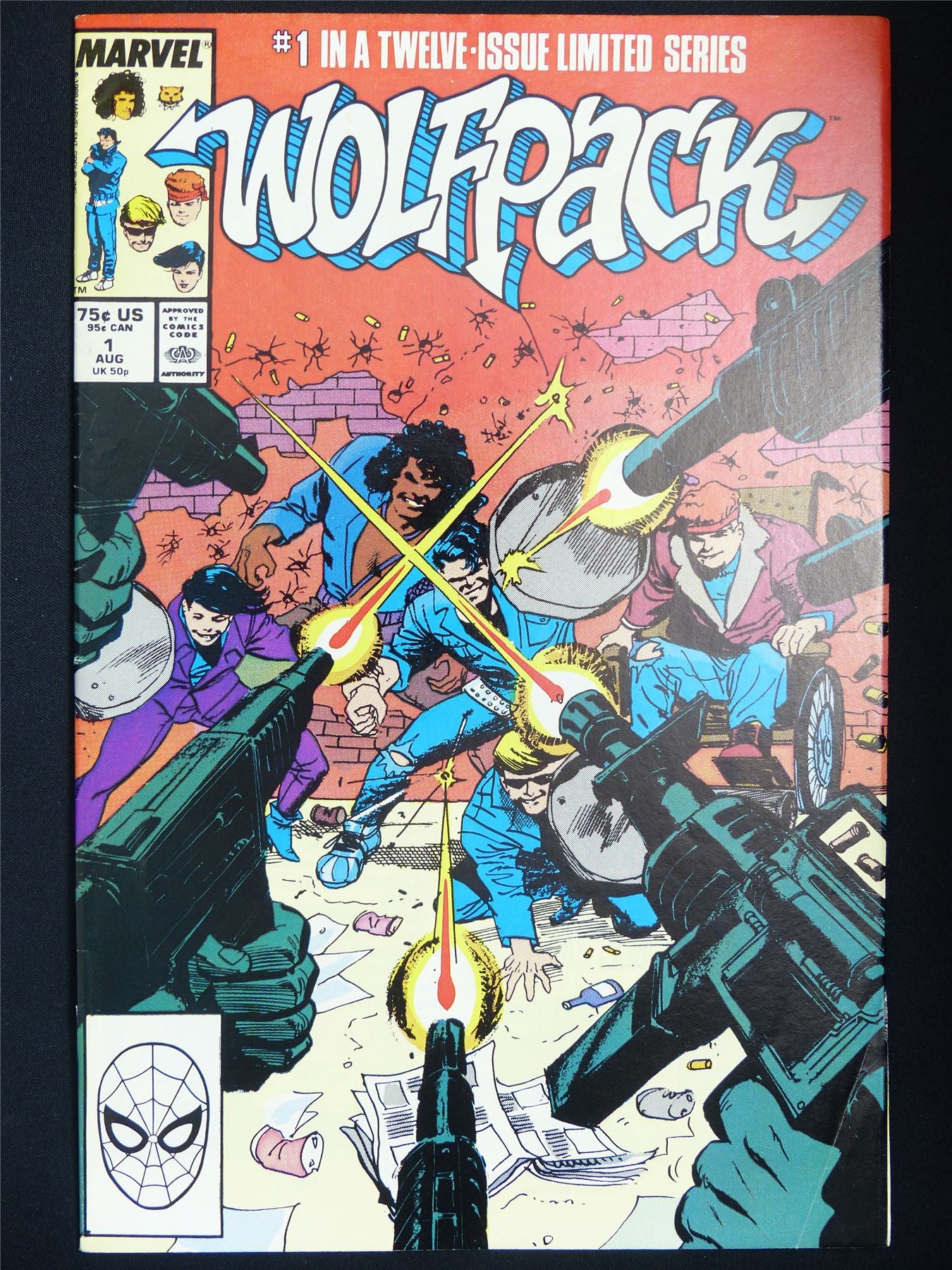WOLFPACK #1 1988 - Marvel Comic #1I8