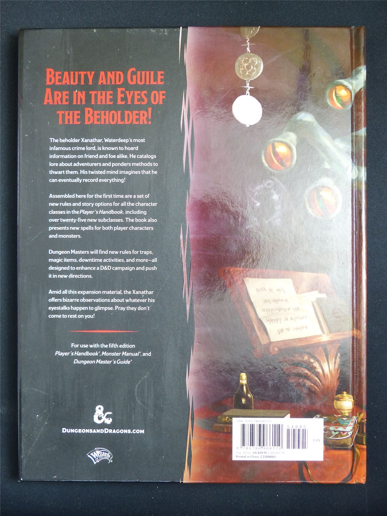 D&D 5e Xanathar's Guide to Everything - Dungeons & Dragons Hardback #5WB