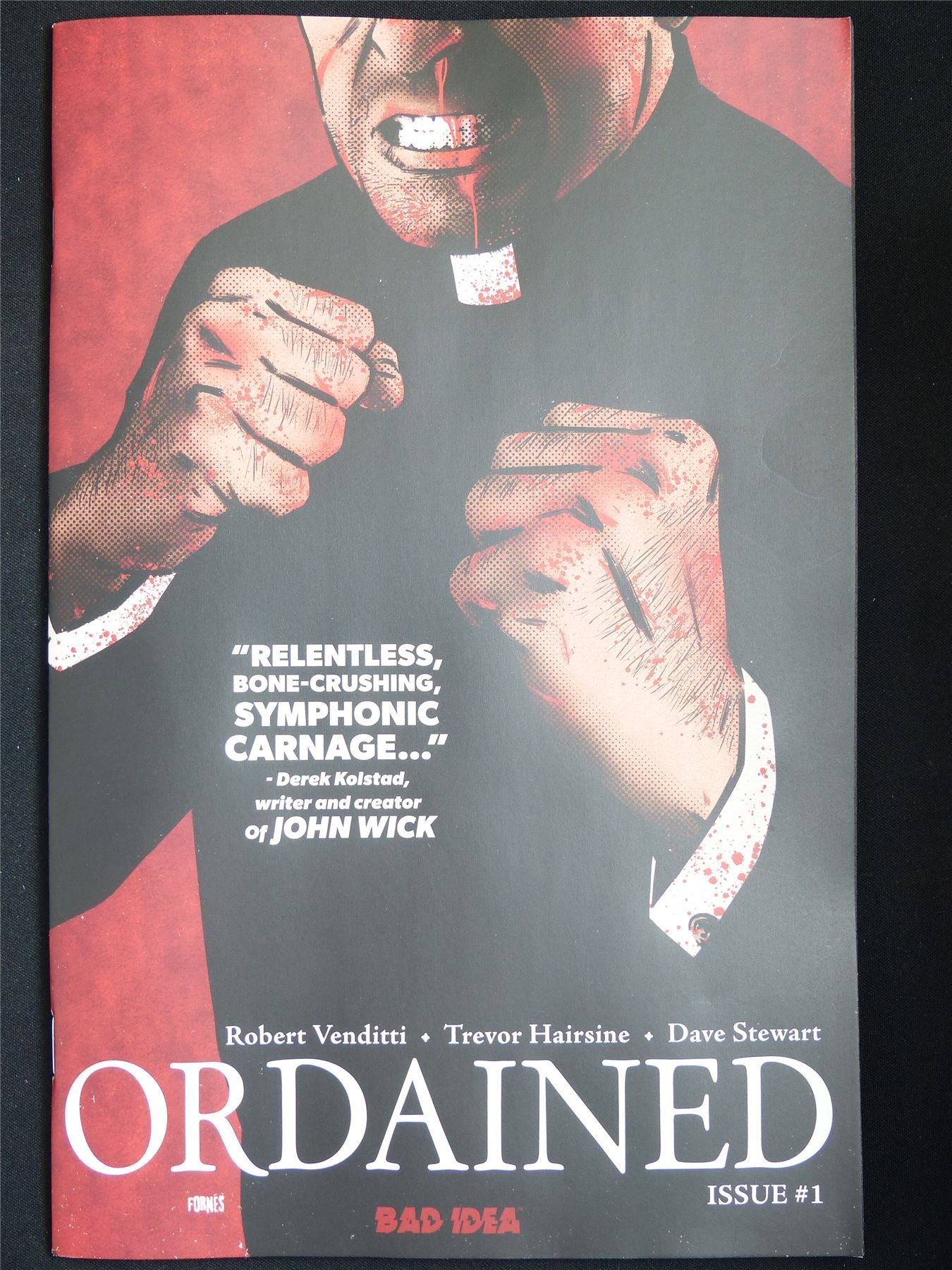 ORDAINED #1 - Dec 2025 Bad Idea Comic #7Q