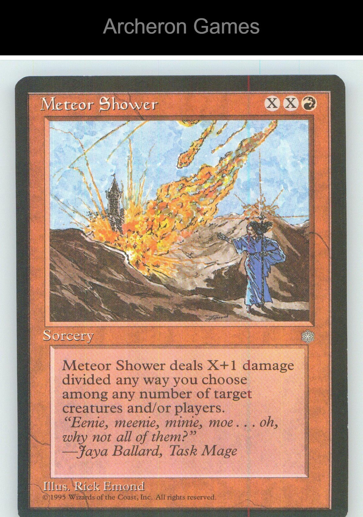 Meteor Shower ICE C MTG Card NM/EX+