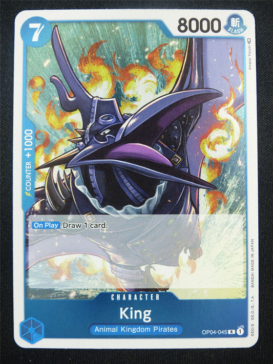 King OP04-045 R - One Piece Card #1VC