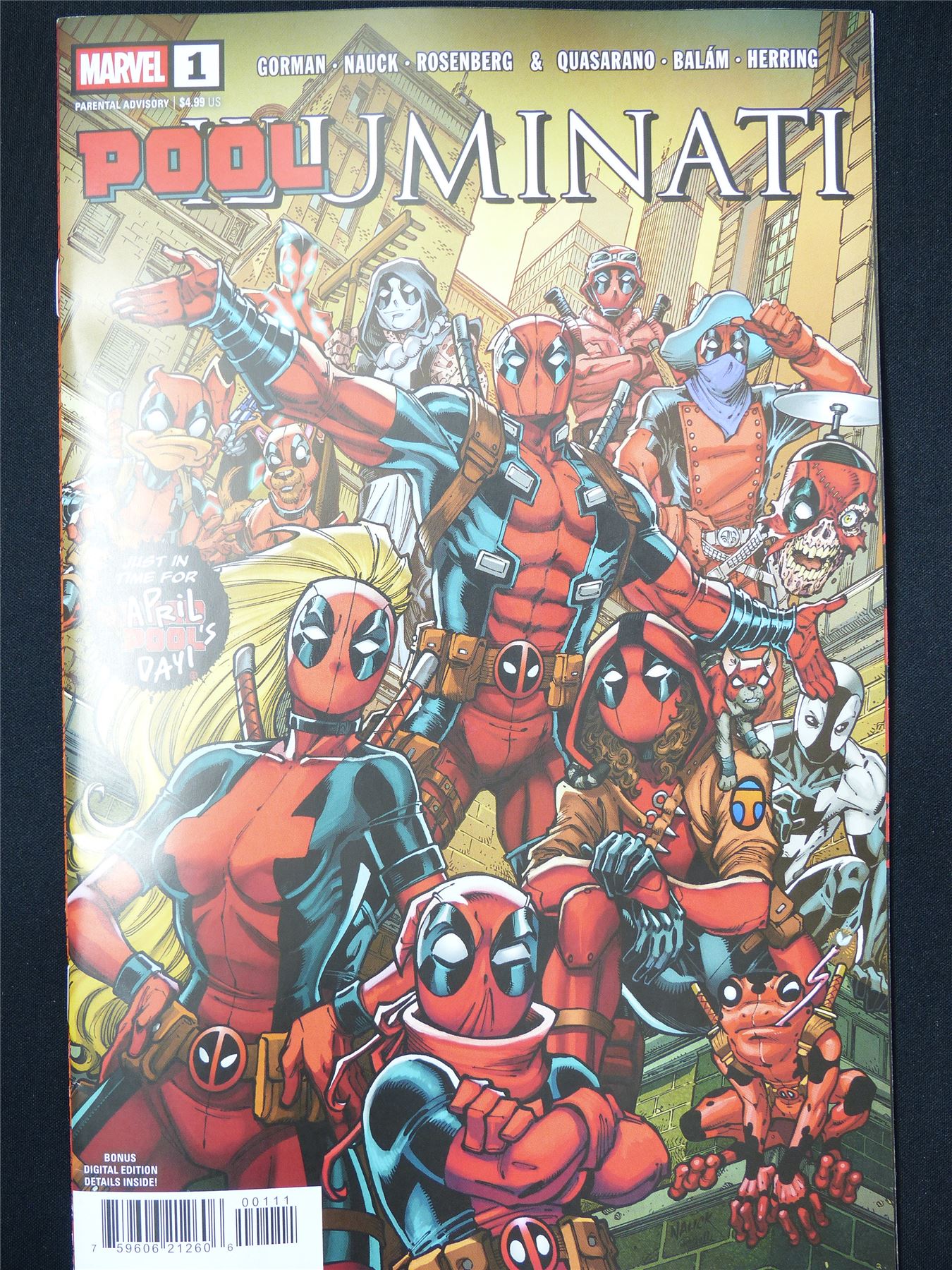 POOLUMINATI #1 - May 2025 Marvel Comic #209