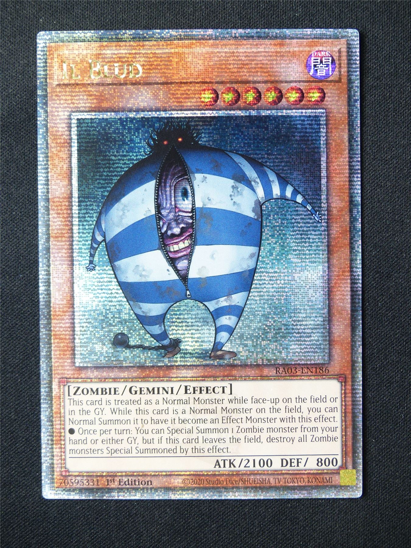 Il Blud RA03 Quarter Century Rare - 1st ed Yugioh Card #579