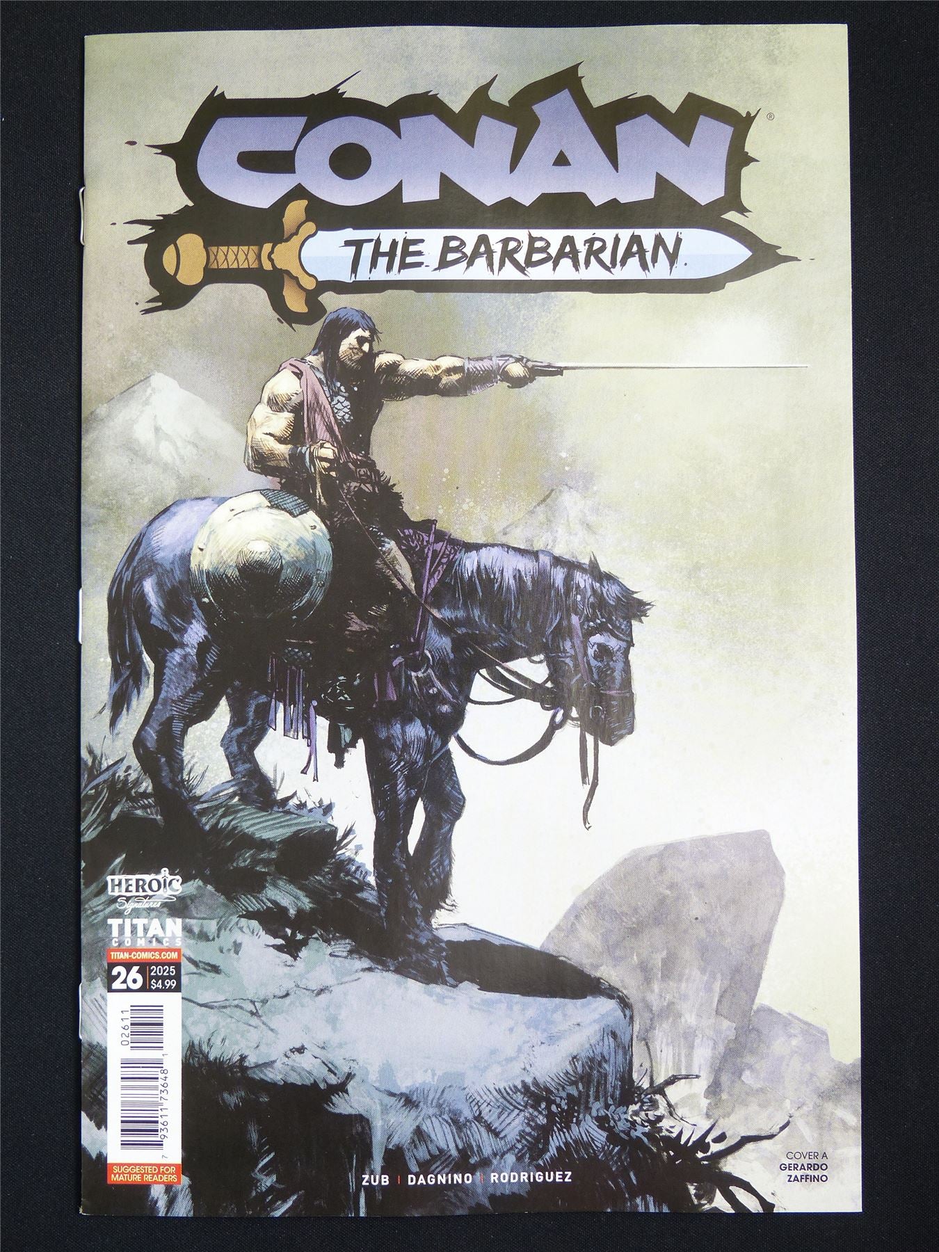 CONAN the Barbarian #26 Cvr A - Nov 2025 Titan Comic #6FH
