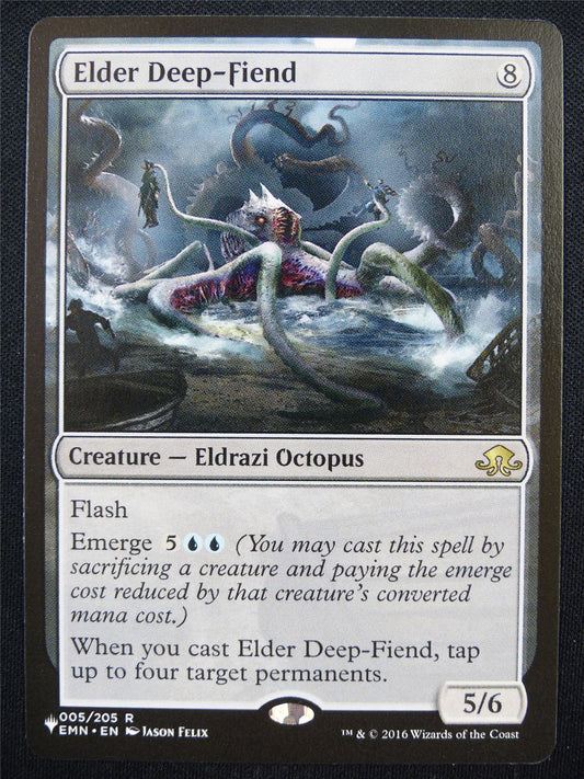 Elder Deep-Fiend - EMN - Mtg Card #1FZ
