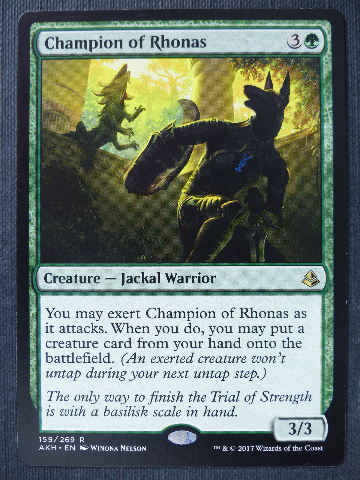 Champion of Rhonas - Mtg Card #2K4