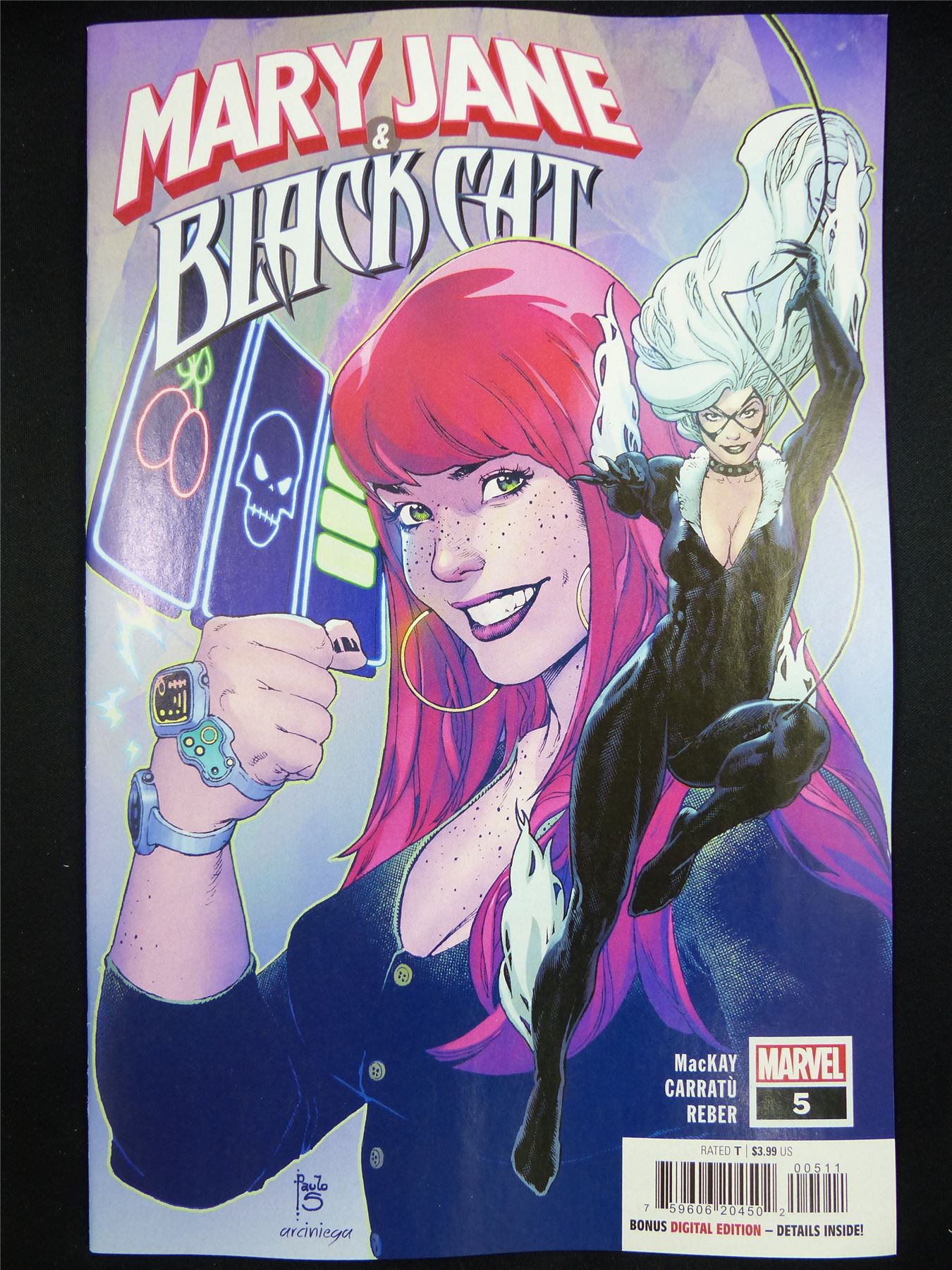 MARY Jane & Black Cat #5 - Jun 2023 Marvel Comic #29G