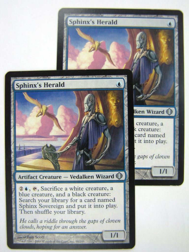 MTG Magic Cards: SPHINX'S HERALD x2 # 8E77