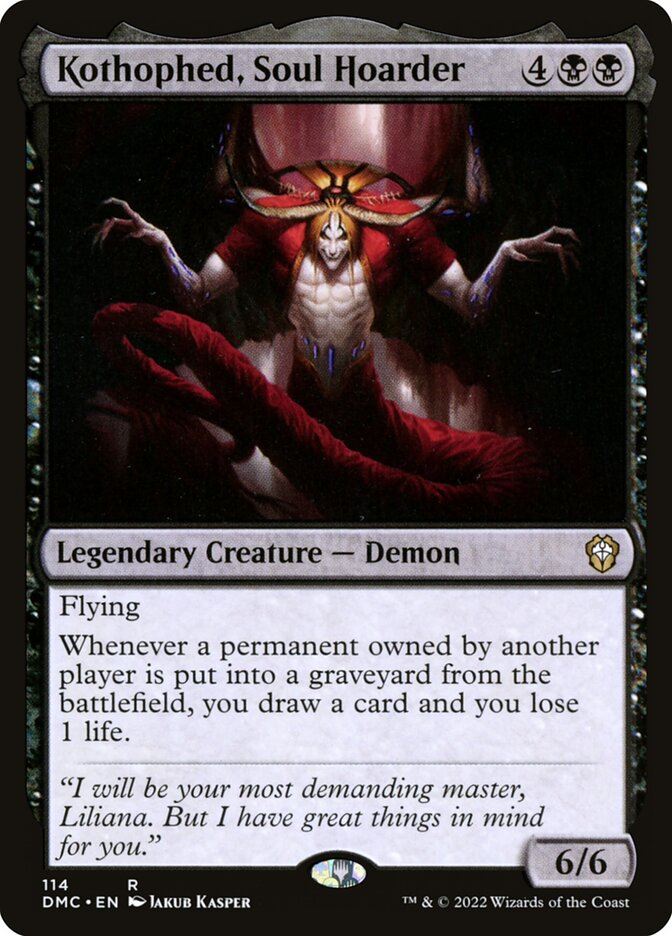 Mtg: DMC : Kothophed Soul Hoarder - - NM