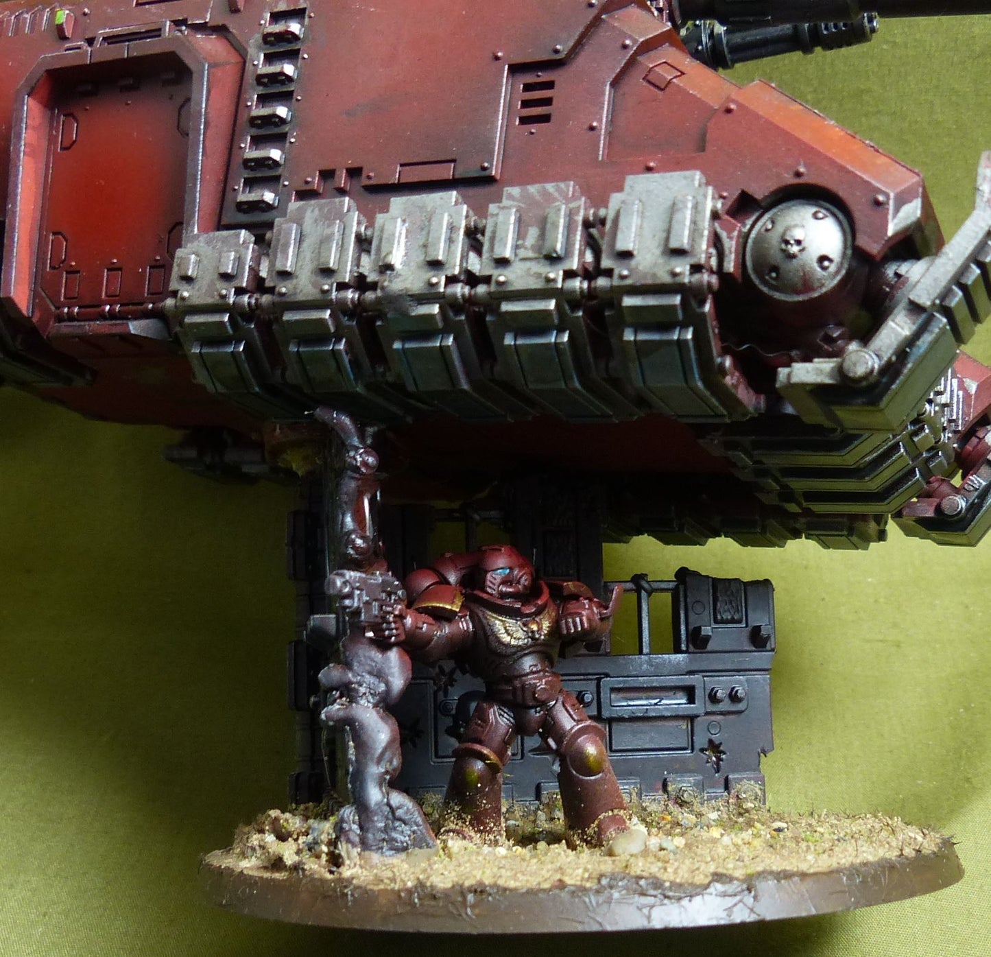 Repulsor Executioner painted - Blood Angels - Warhammer 40K #3YL