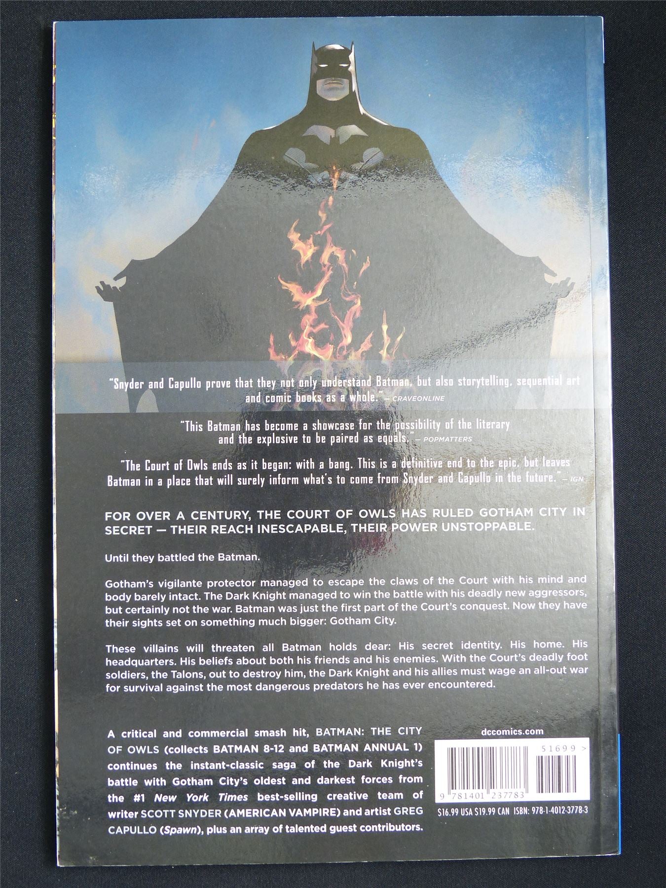 Batman volume 2: The City of Owls - DC Graphic Softback #WQ