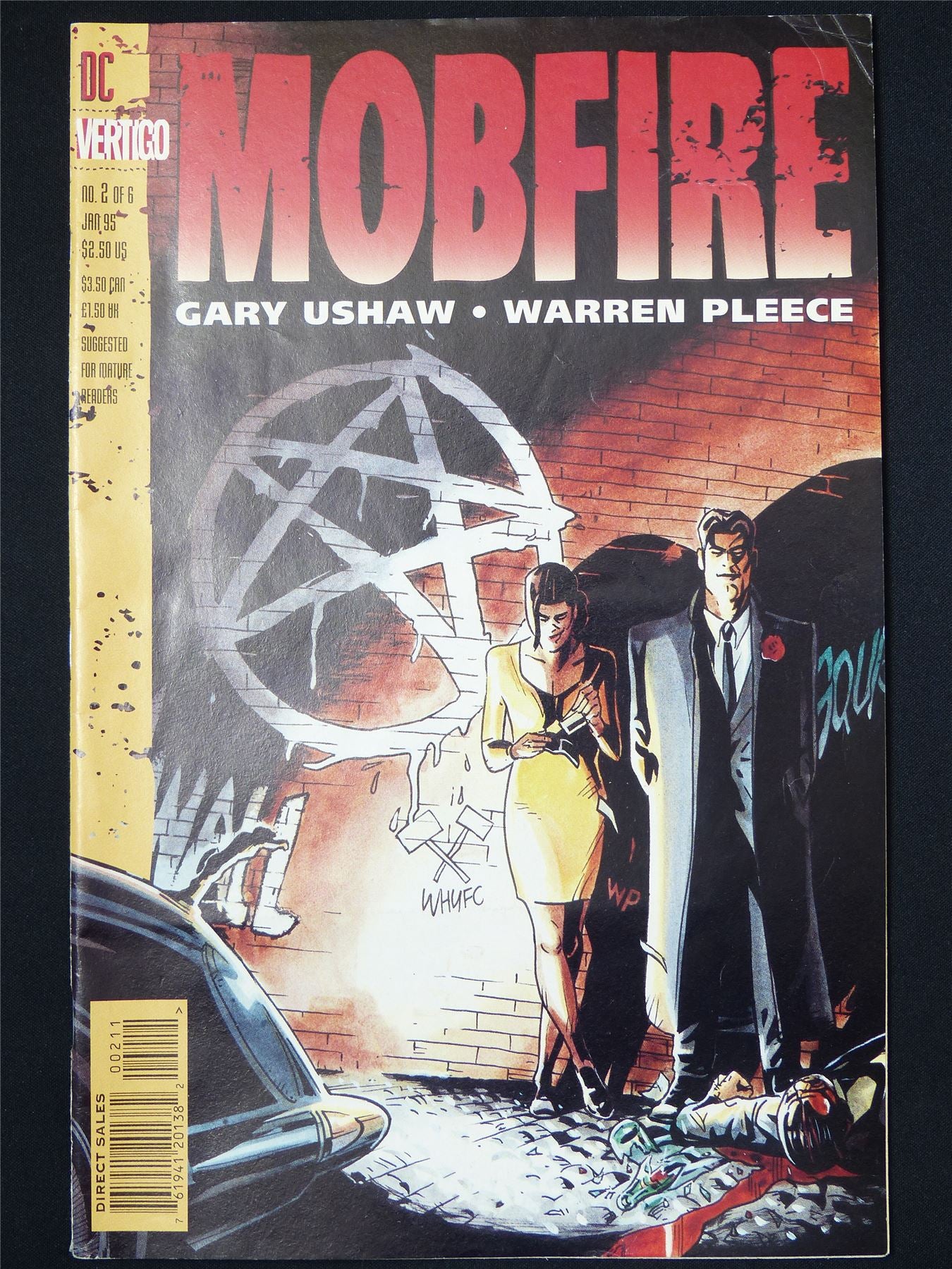 MOBFIRE #2 - B&B DC Vertigo Comic #17X