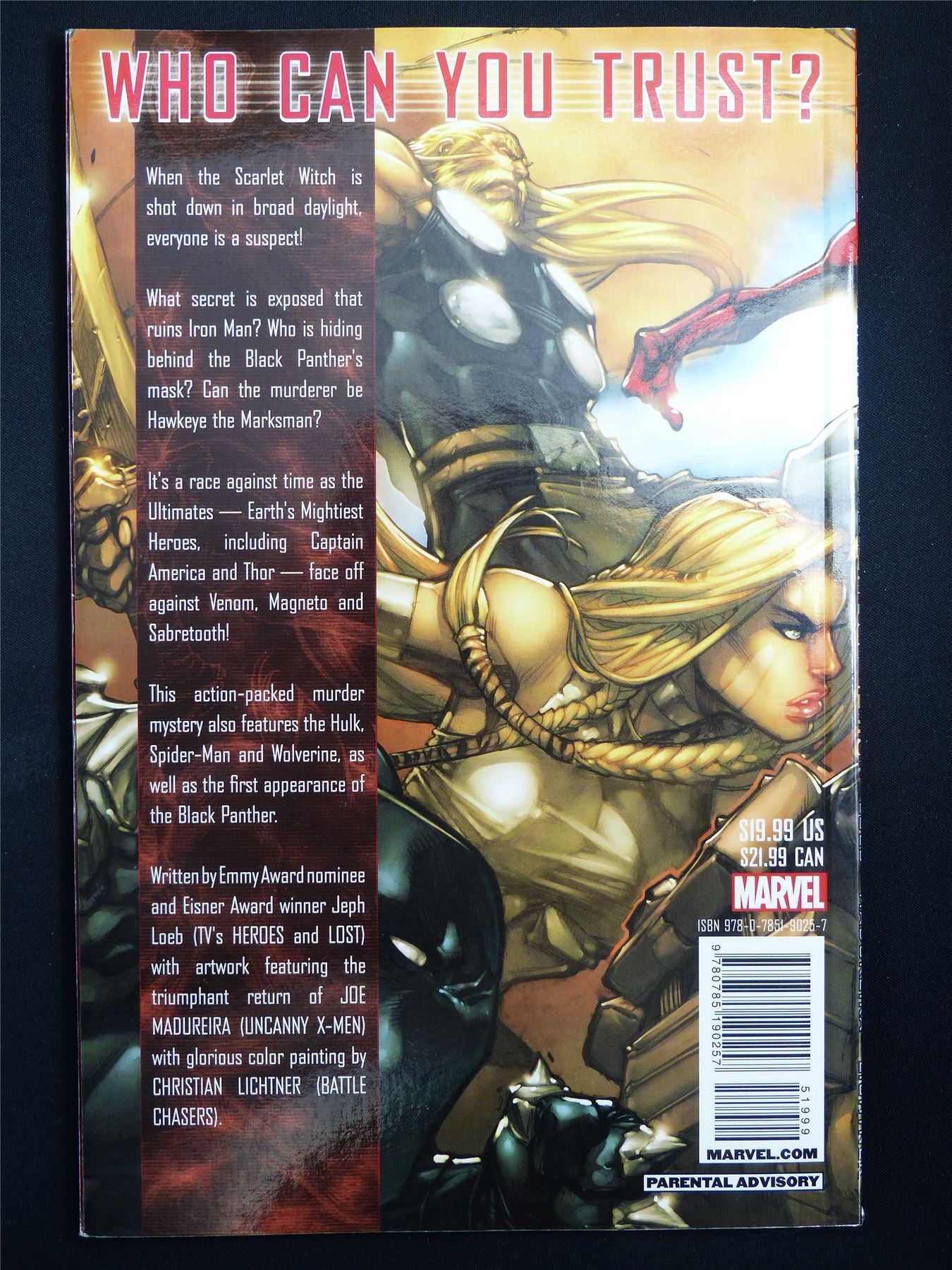 The Ultimates 3: Who Killed the Scarlet Witch? - Marvel Graphic Softback #2W0