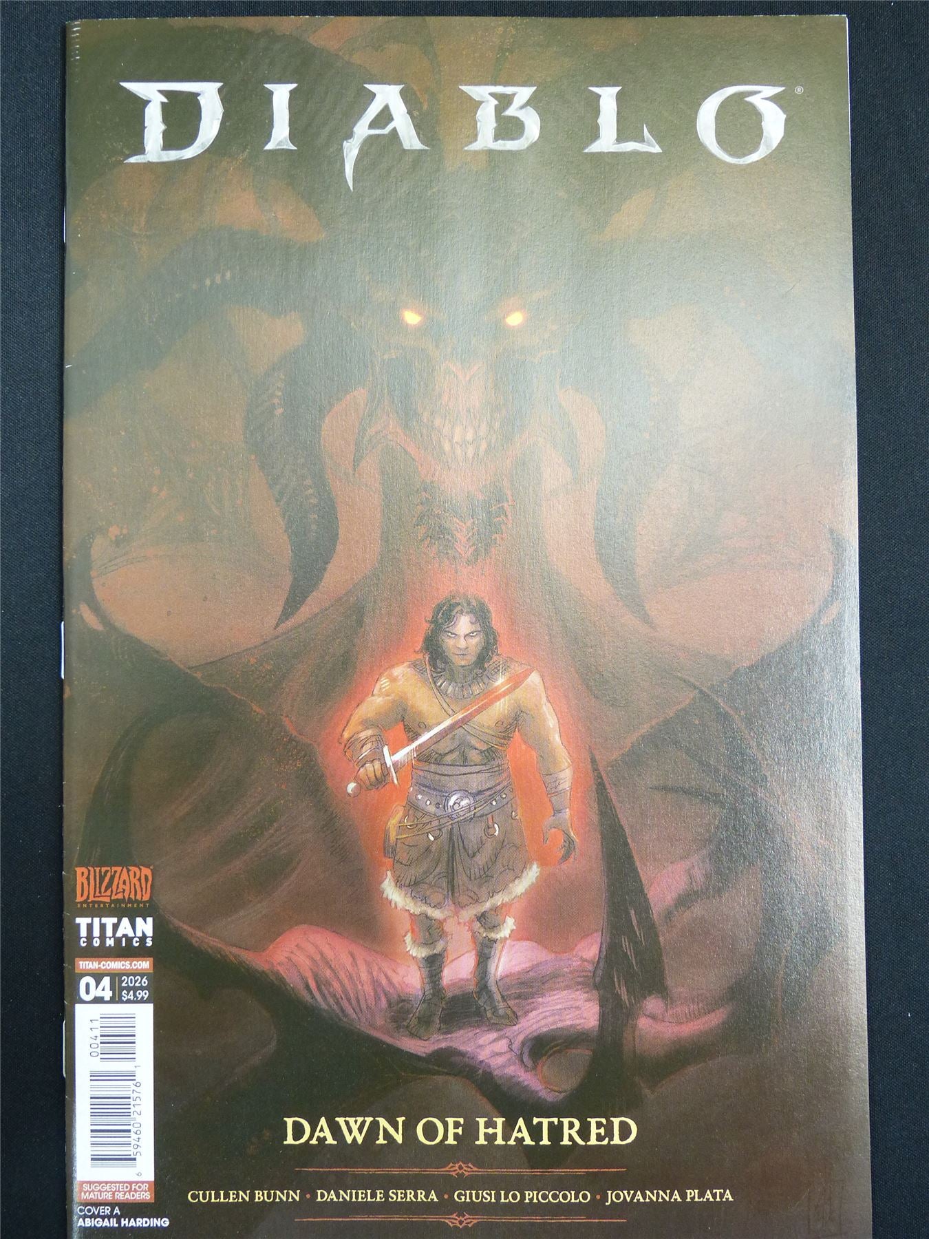 DIABLO: Dawn of Hatred #4 Cvr A - Jul 2026 Titan Comic #2Q8