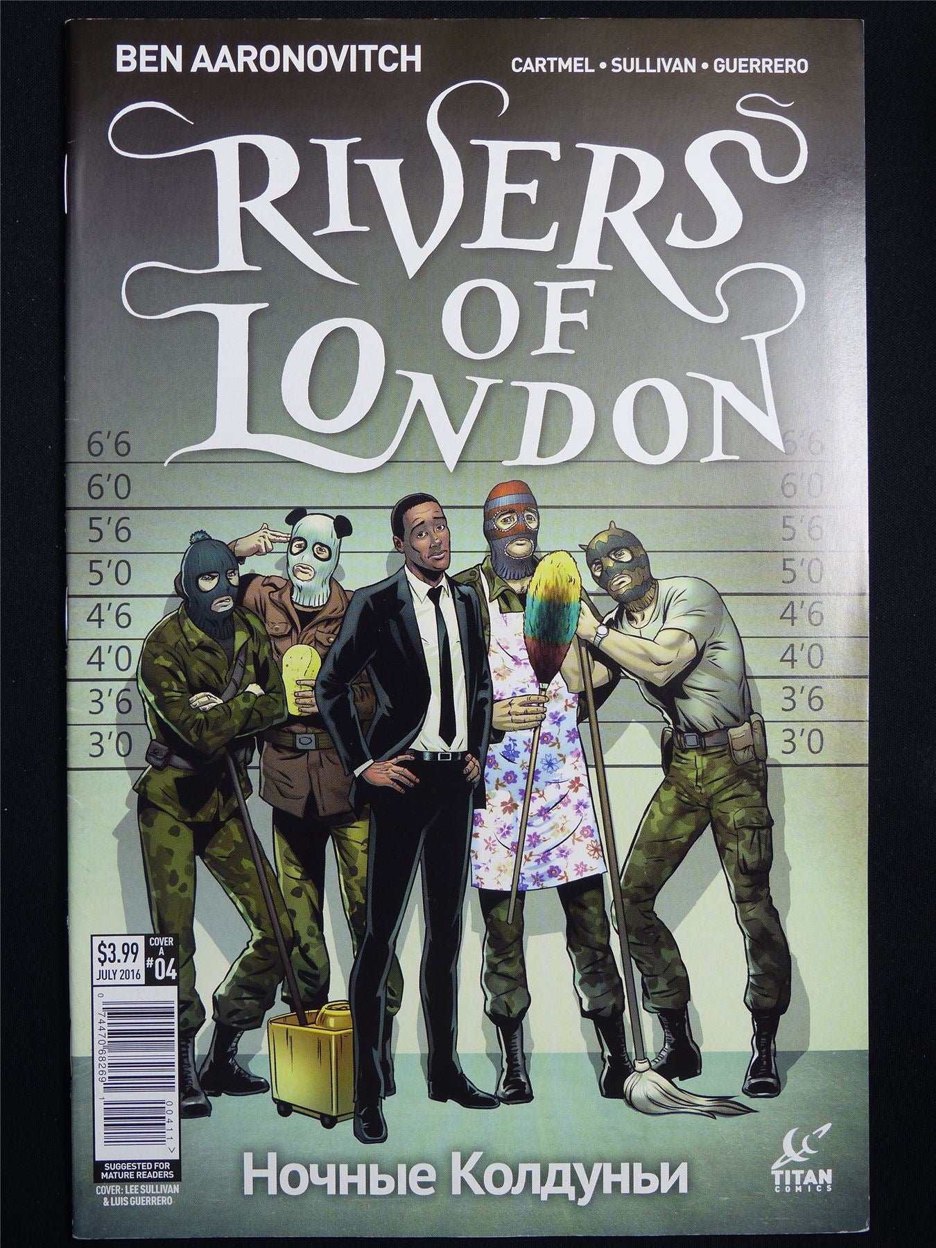 RIVERS of London: Night Witch #4 - Titan Comic #3NS