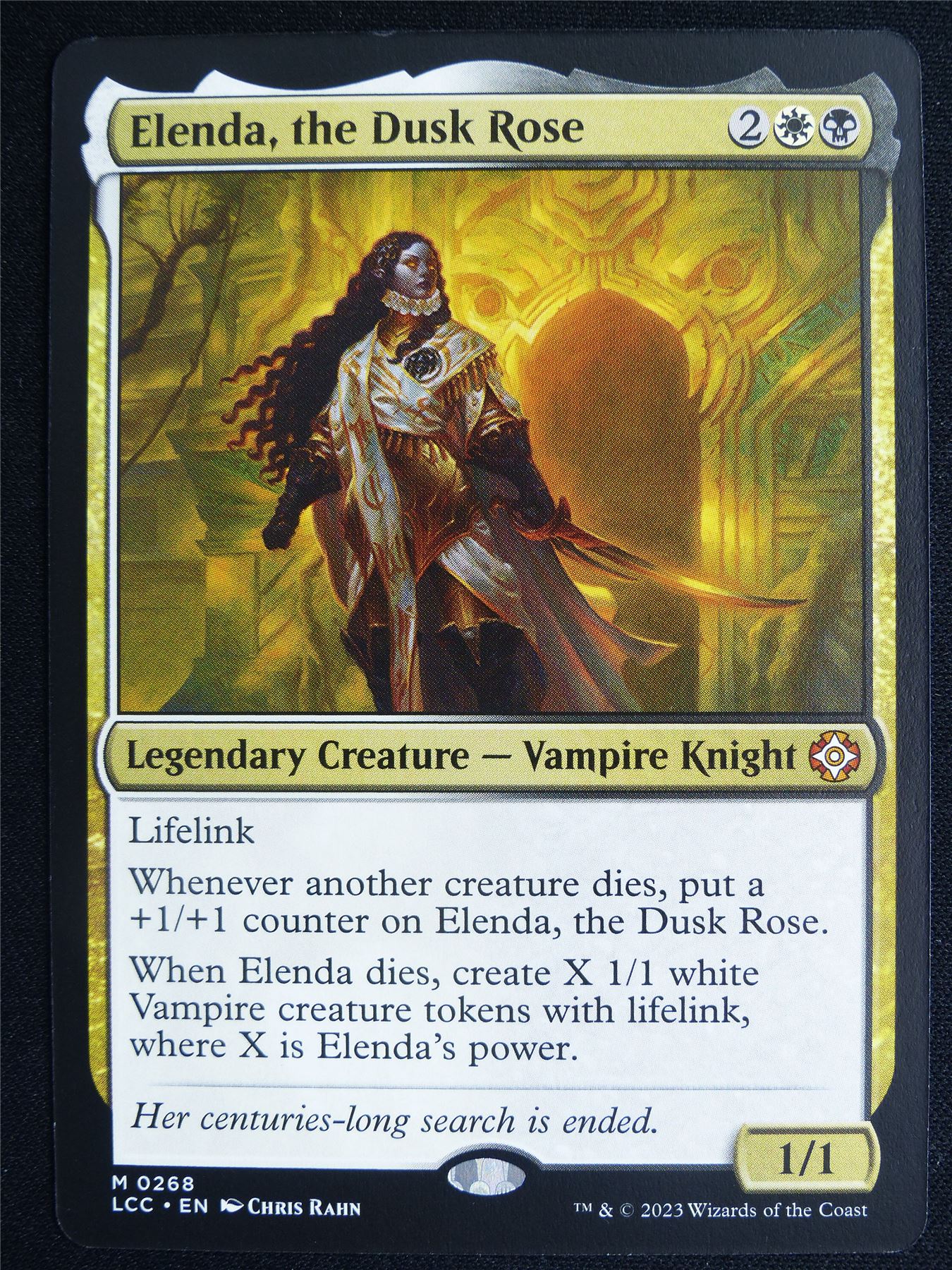 Elenda the Dusk Rose - LCC - Mtg Card #4ML