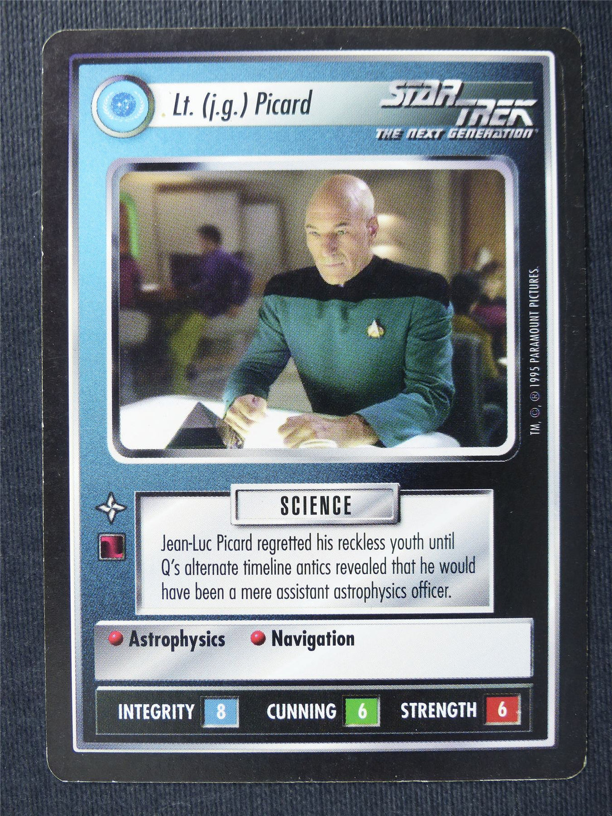 Lt. j.g. Picard - NG - Star Trek Cards #TM